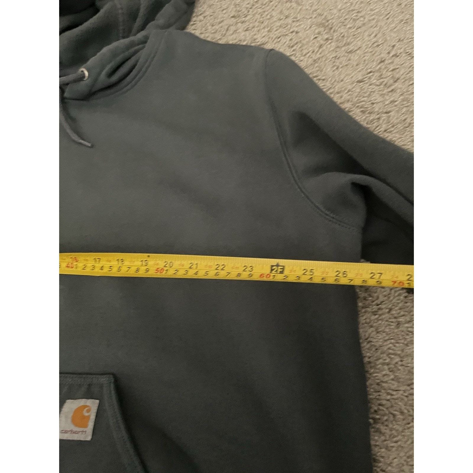 Carhartt Carhartt Sleeve Logo Hoodie XXL Gray Workwear Sweatshirt Size US XXL / EU 58 / 5 - 6 Thumbnail