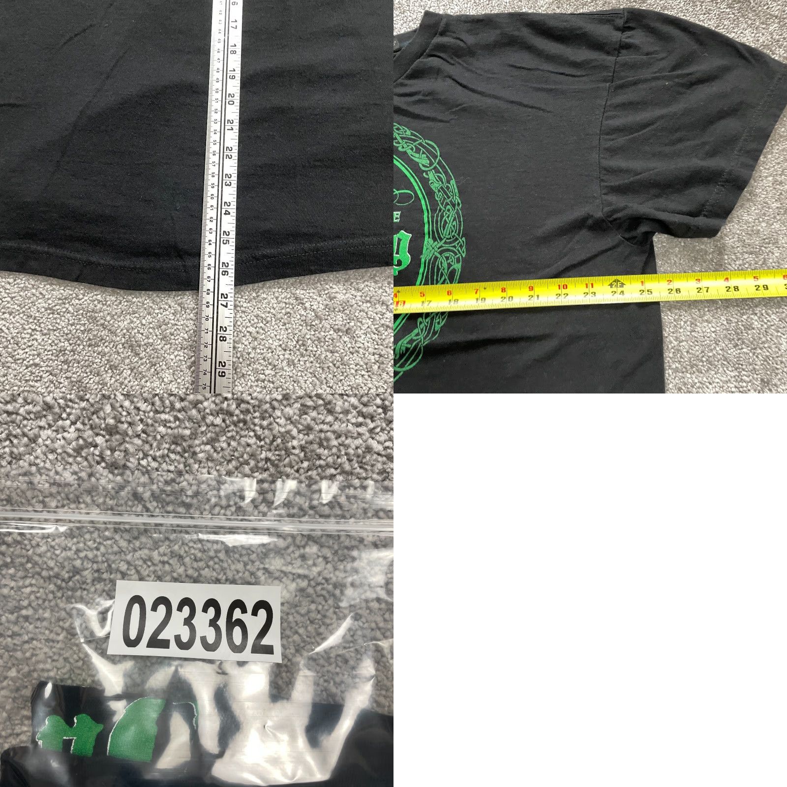 Vintage St. Paddy's T-Shirt Men 2XL Black Crew Neck Short Sleeve Graphic Tee Shirt Shirt T-Shirt Mens Black 2XL St. Paddy's Beer Classic USA 90s? Size US XXL / EU 58 / 5 - 8 Thumbnail