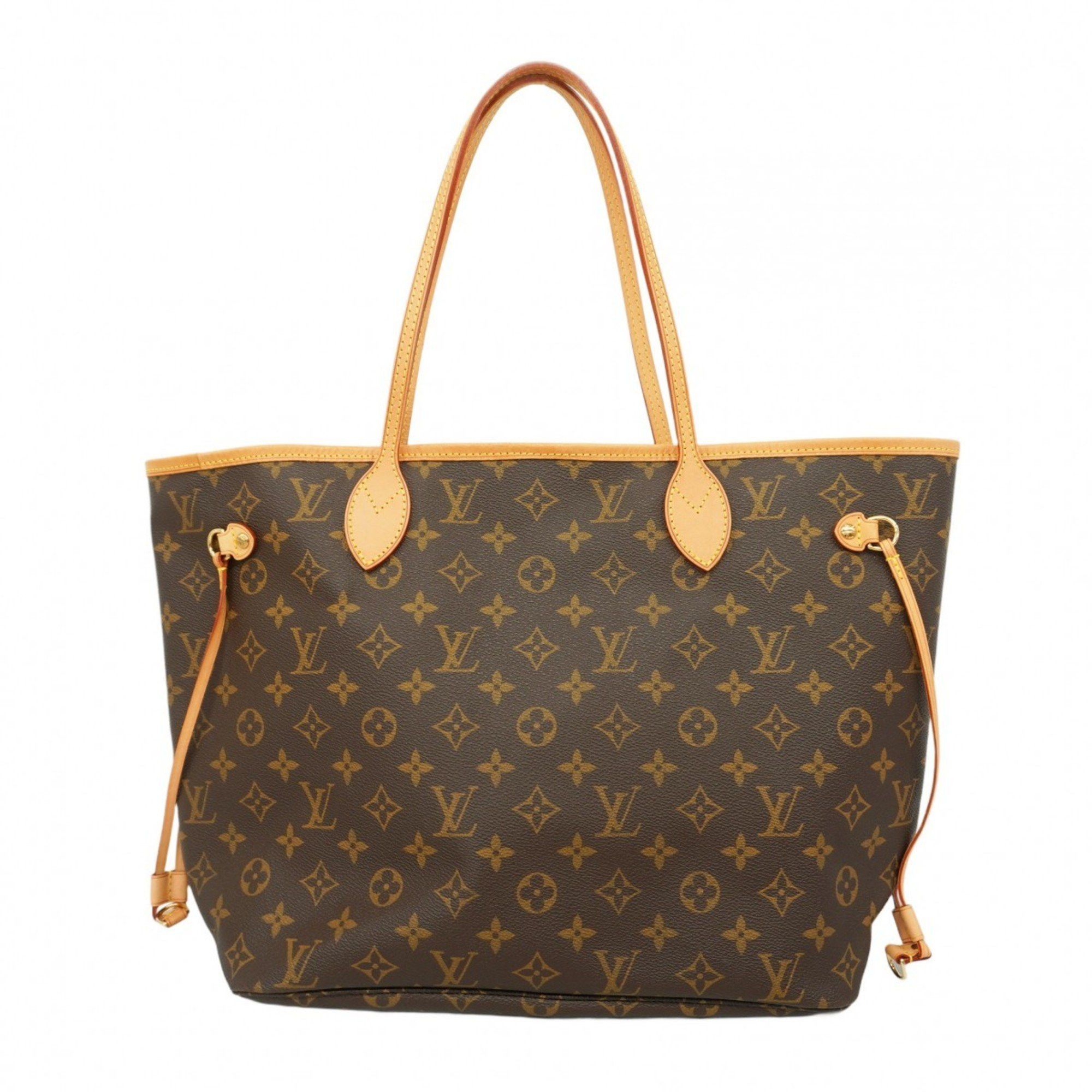 Louis Vuitton Tote Bag Monogram Neverfull Mm M40156 Brown Women's