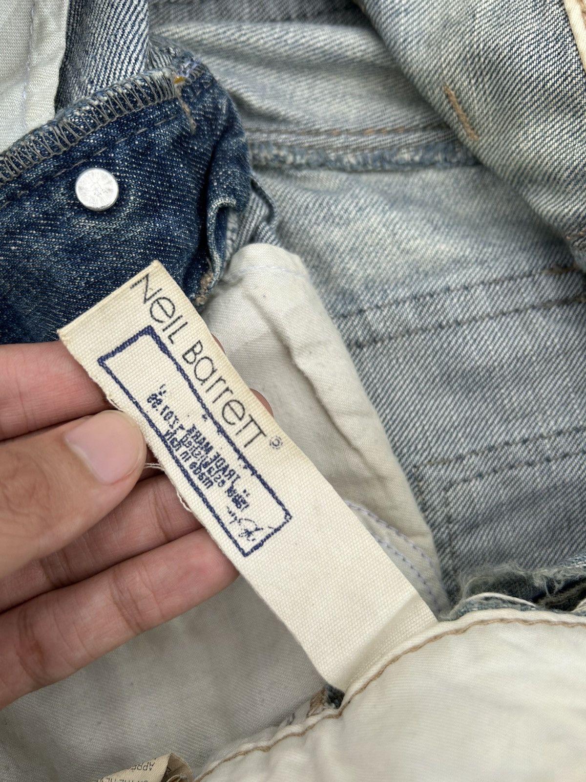 Neil Barrett Neil Barrett Punk Bondage Style Distressed Italy Denim Jeans Size US 32 / EU 48 - 19 Thumbnail