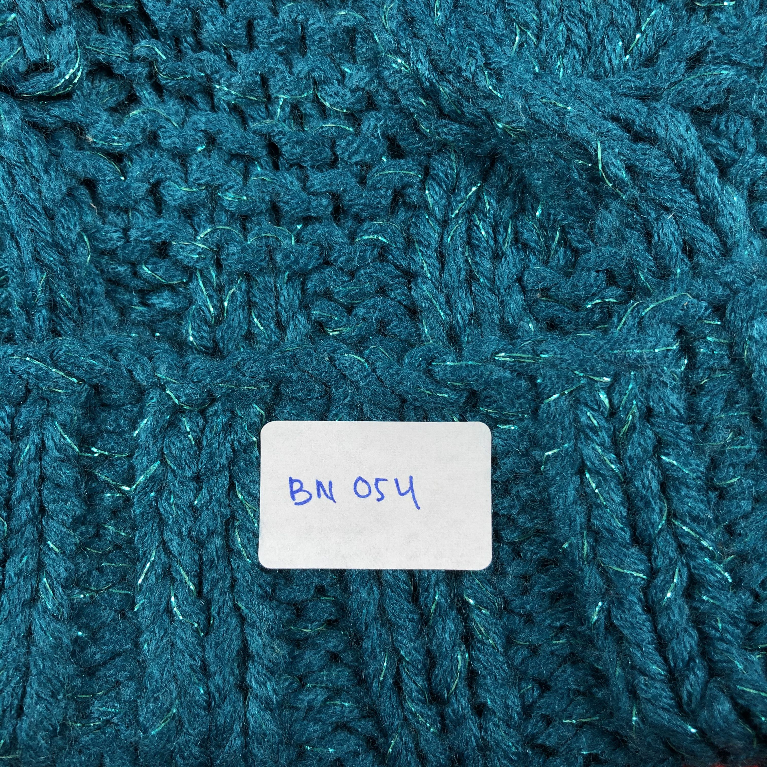Japanese Brand Cable Knit Plain Beanie Size ONE SIZE - 5 Thumbnail