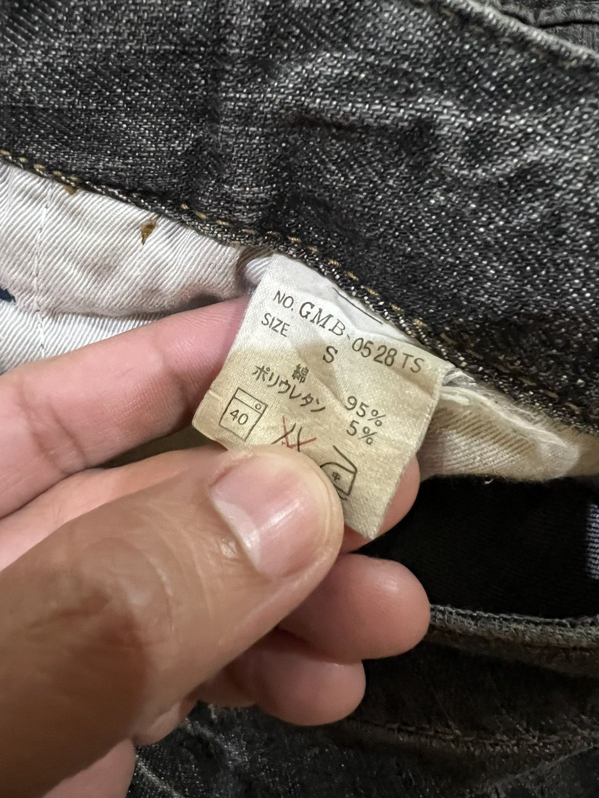 Japanese Brand Vintage Japanese Brand Global Work Bondage Distress Jean Size US 30 / EU 46 - 14 Thumbnail
