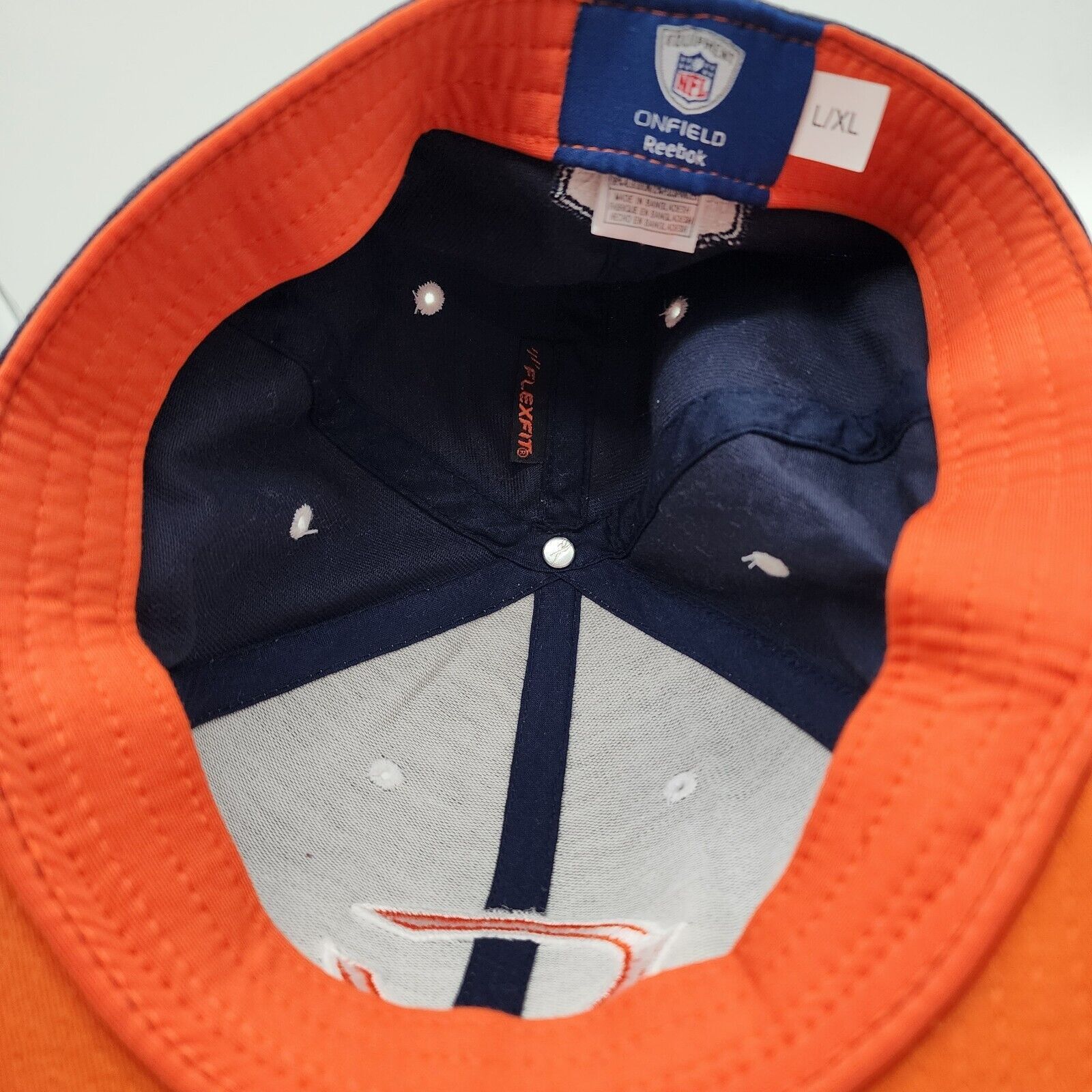 Reebok Reebok Bears Equipment Official Onfield Flex Hat Size L/XL Size ONE SIZE - 4 Thumbnail