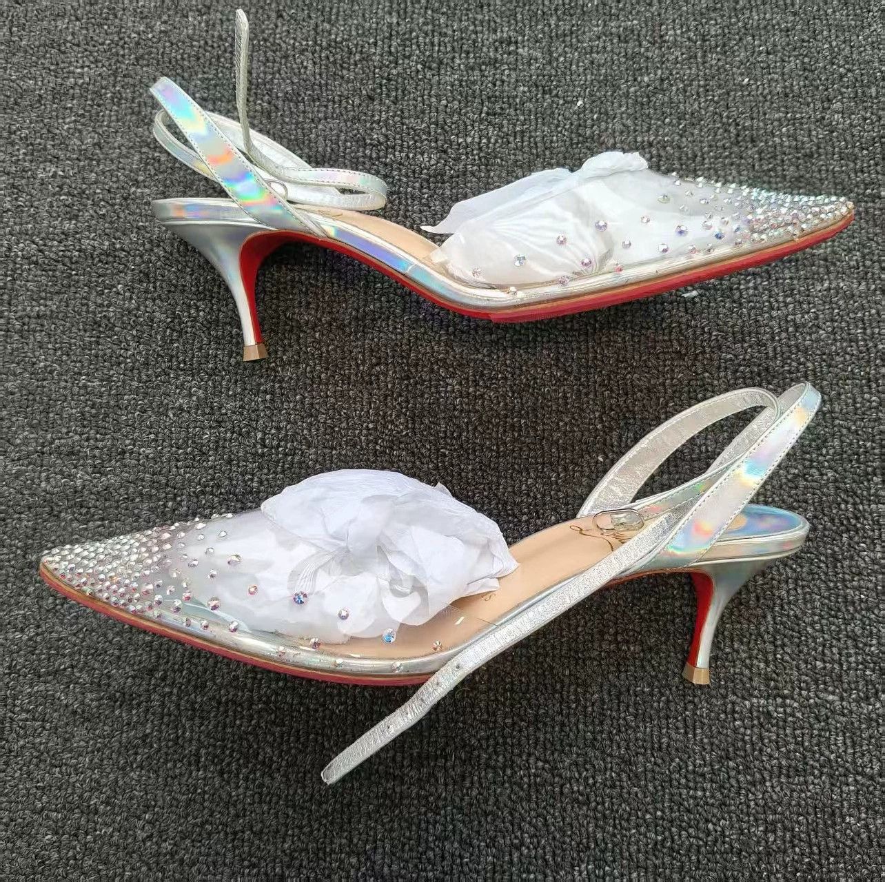 Christian Louboutin Christian Louboutin 99 New 36.5 Red Bottom Shoes Size US 6 / IT 36 - 5 Thumbnail
