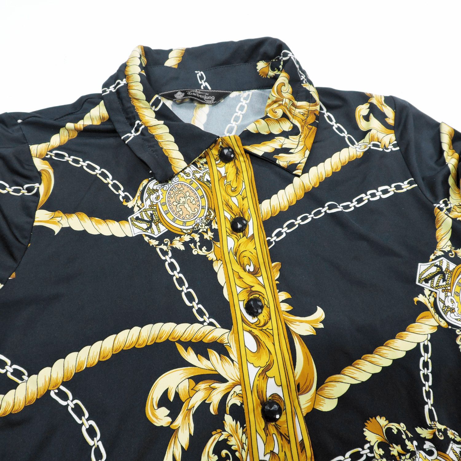 14th Addiction MID BY GARBENJUNG BAROQUE LONG SLEEVE SHIRT Size M / US 6-8 / IT 42-44 - 7 Thumbnail