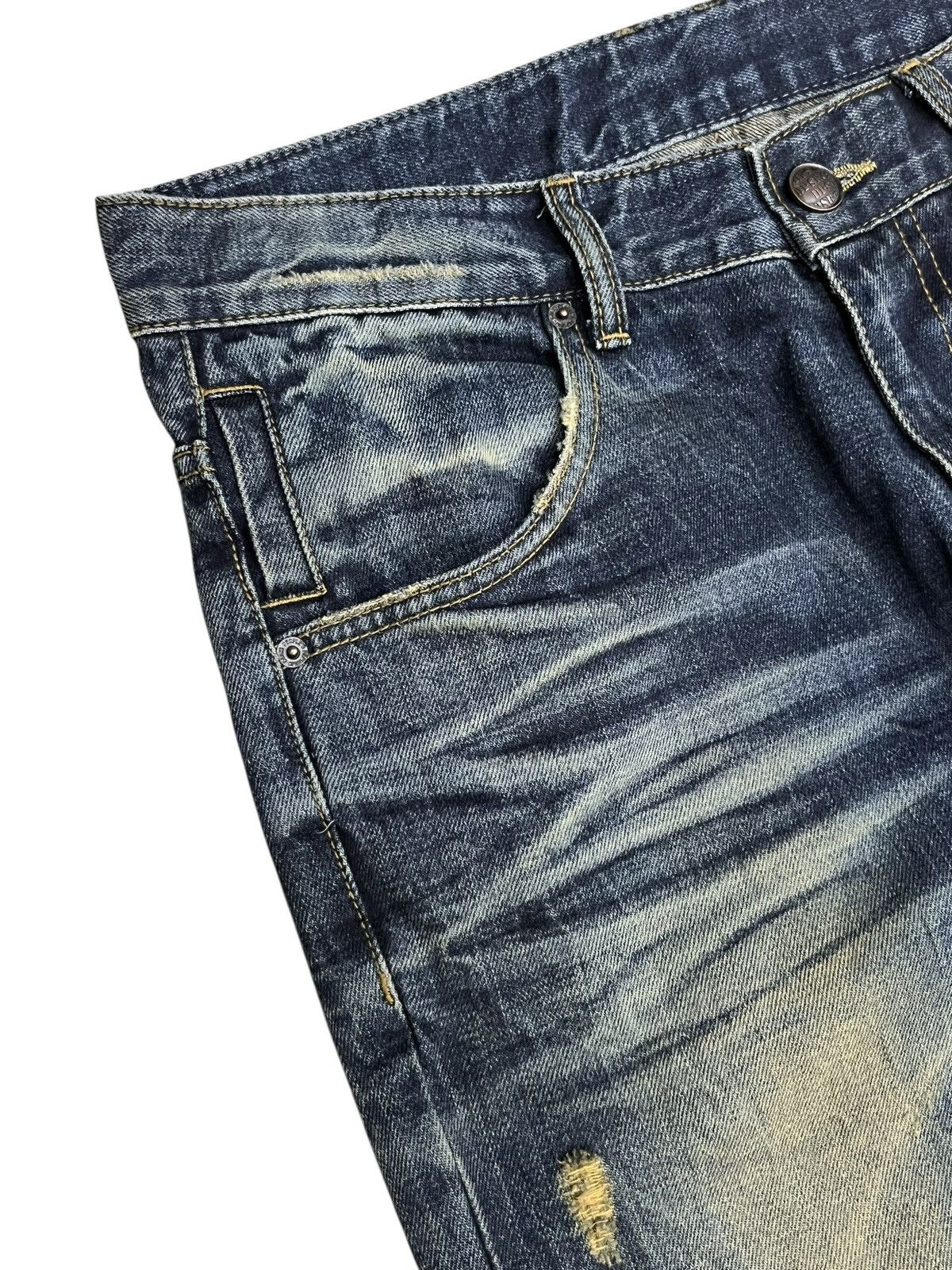 Le Grande Bleu (L.G.B.) DPSR x Improves Mudwash Whisker Flare Archive Size 31" - 8 Thumbnail