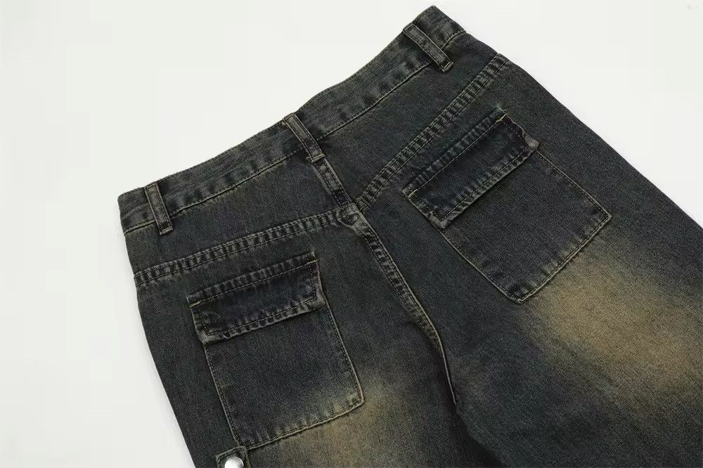 Jean × Vintage Vintage Wide Leg Flare Jeans Size US 31 - 9 Thumbnail
