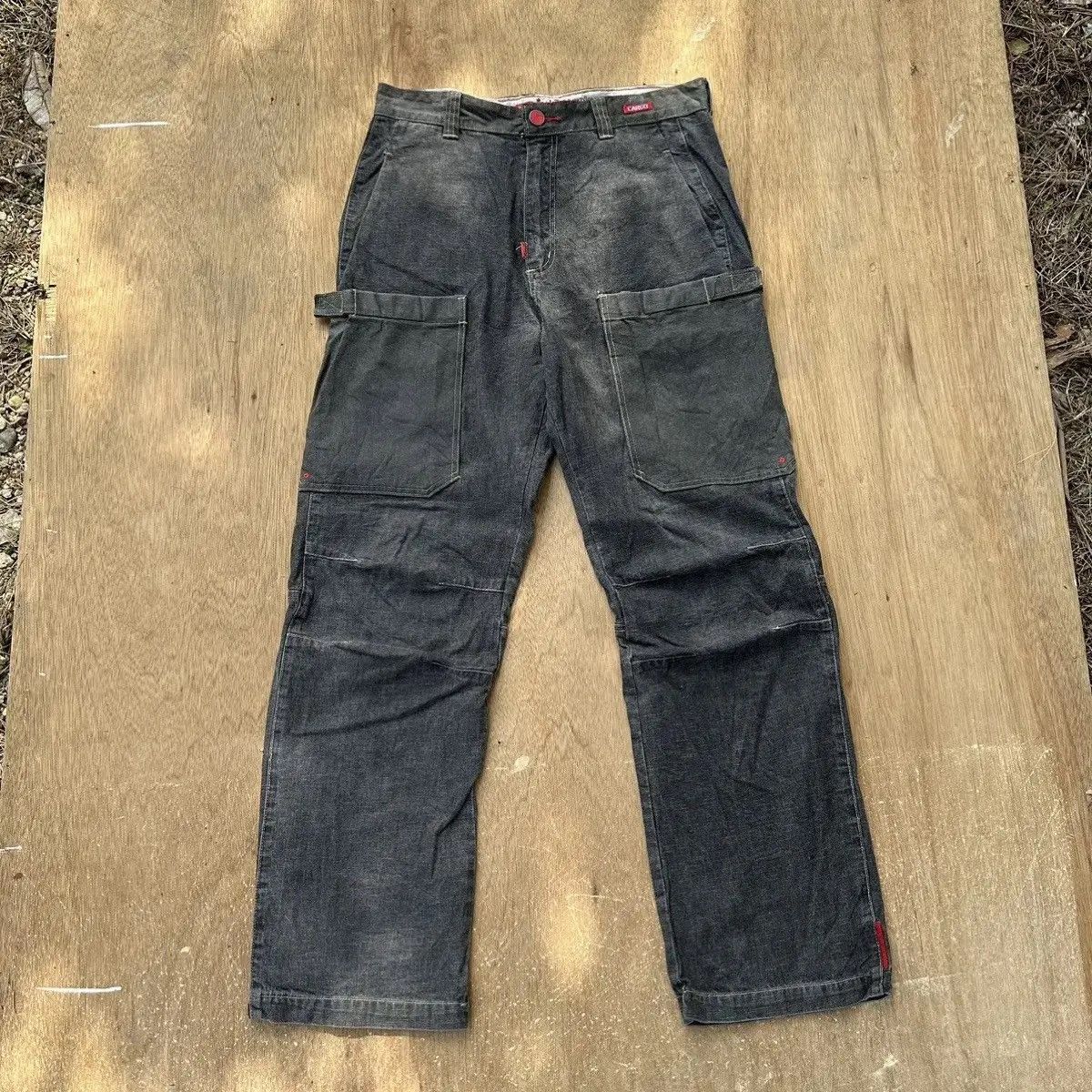 Ecko Unltd. CRAZY 🔥Y2K ECKO UNLTD. WORKWEAR JEANS BAGGY DENIM VERY RARE Size US 32 / EU 48 - 1 Thumbnail