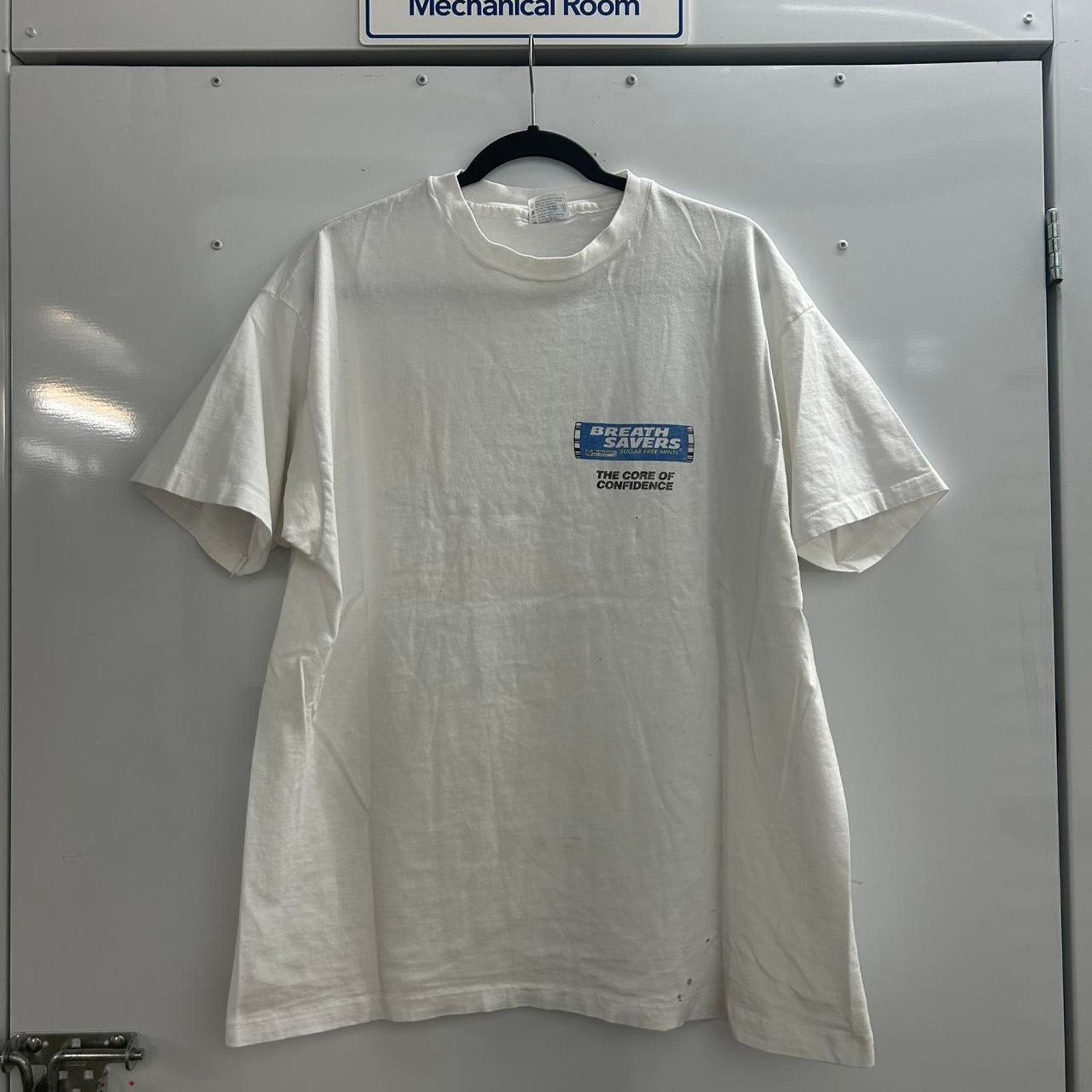 Hanes VTG Breath Savers Promo Spring Break 90s t-shirt Size US XL / EU 56 / 4 - 3 Thumbnail