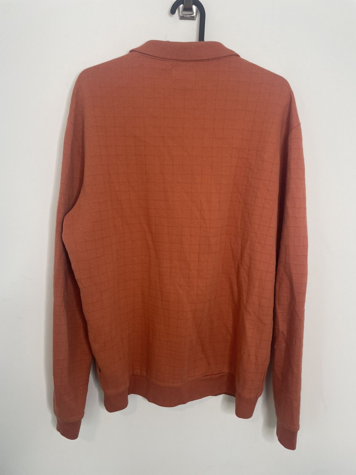 Patta Patta Gothic Logo Long Sleeve Polo Waffle Grid Orange Large Size US L / EU 52-54 / 3 - 3 Thumbnail