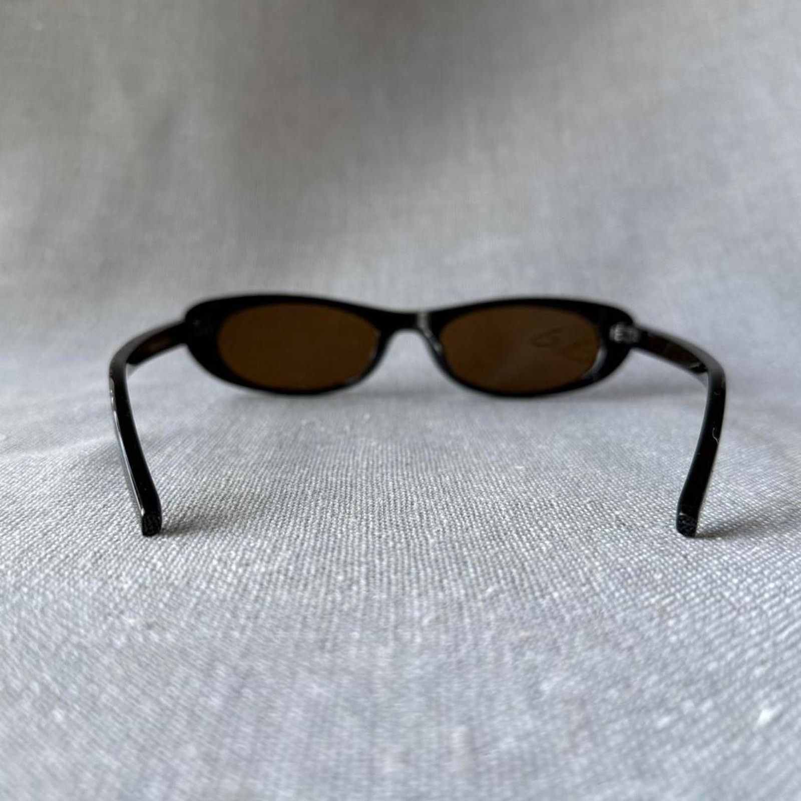 Other Skinny thin black frame sunglasses MENS Size ONE SIZE - 3 Thumbnail