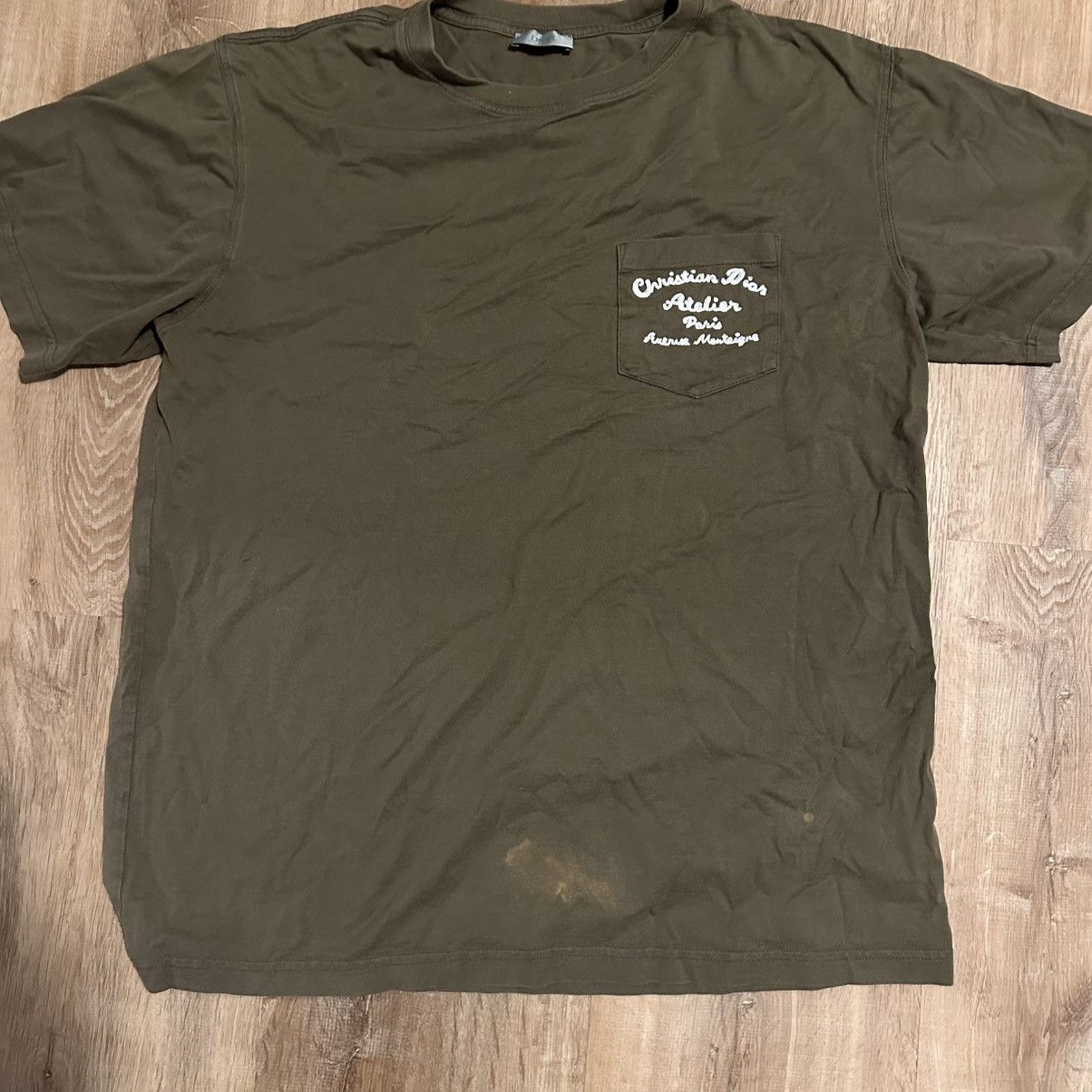 Dior Green Christian Dior T-Shirt Size US L / EU 52-54 / 3 - 1 Thumbnail