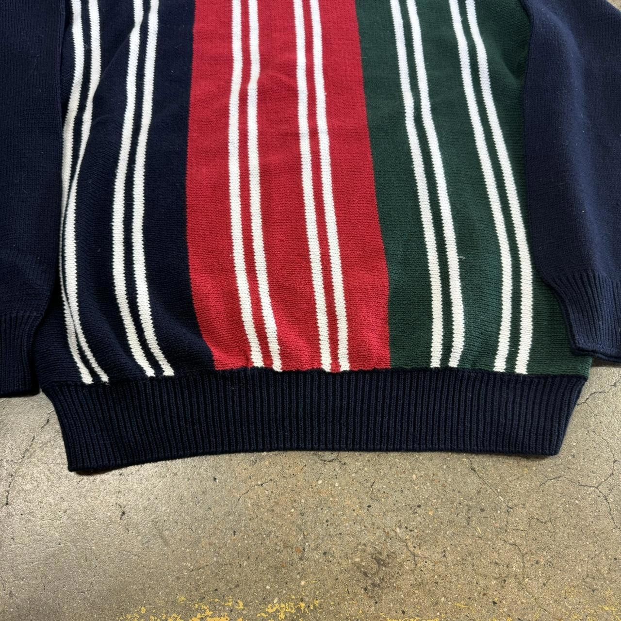 American Eagle Outfitters × Vintage Vintage 90s American Eagle Striped Sweater Size US L / EU 52-54 / 3 - 3 Thumbnail