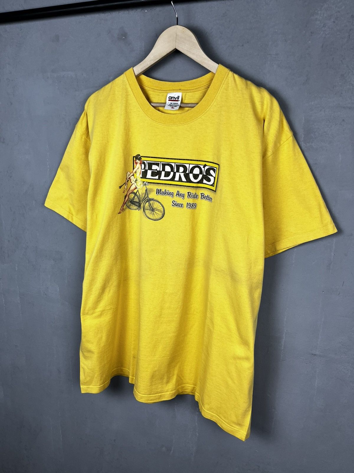 Vintage Pedro’s Harley Davidson Girl t shirt vintage 90s Size US XL / EU 56 / 4 - 2 Thumbnail