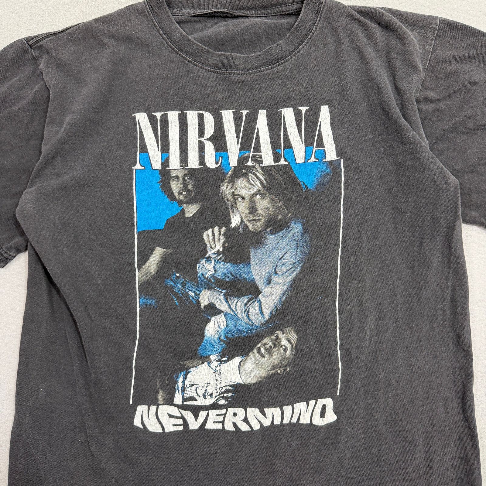 Vintage Vintage Nirvana Nevermind Promo Shirt Medium Kurt Cobain Size US M / EU 48-50 / 2 - 2 Thumbnail
