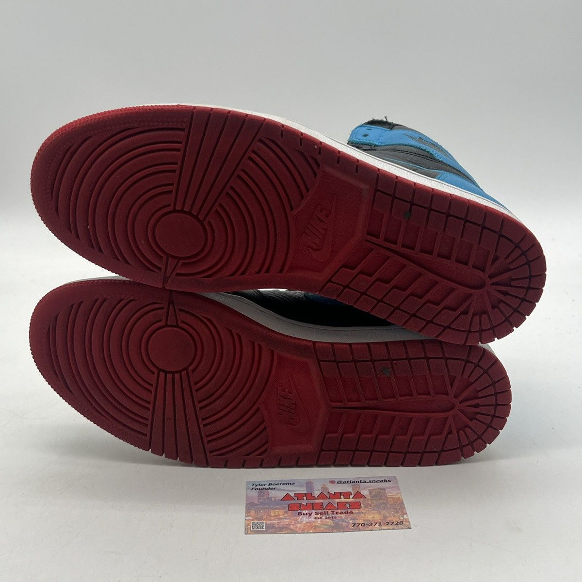 Nike Wmns air Jordan 1 high nc to chi Size US 11 / EU 44 - 7 Thumbnail