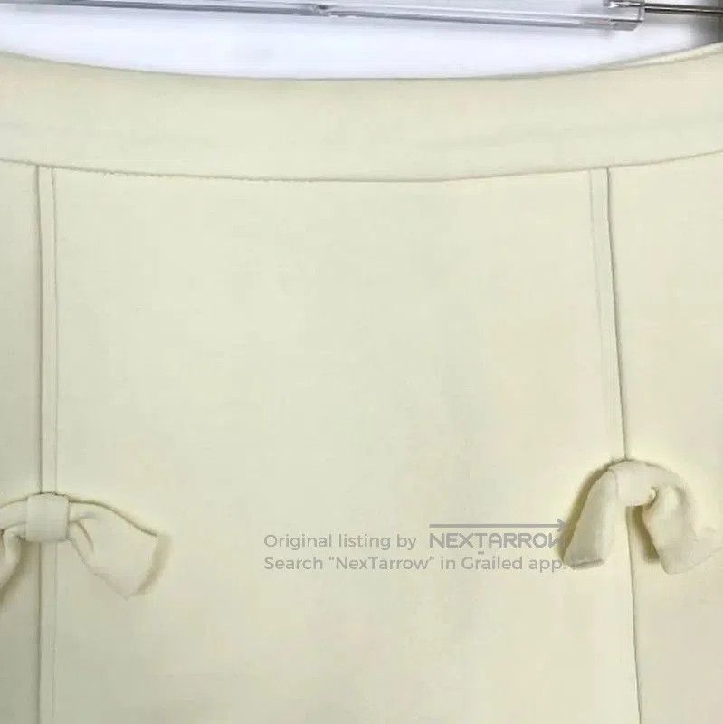 Miu Miu Miu Miu Yellow Women's Half Skirt . Size 27" / US 4 / IT 40 - 3 Thumbnail