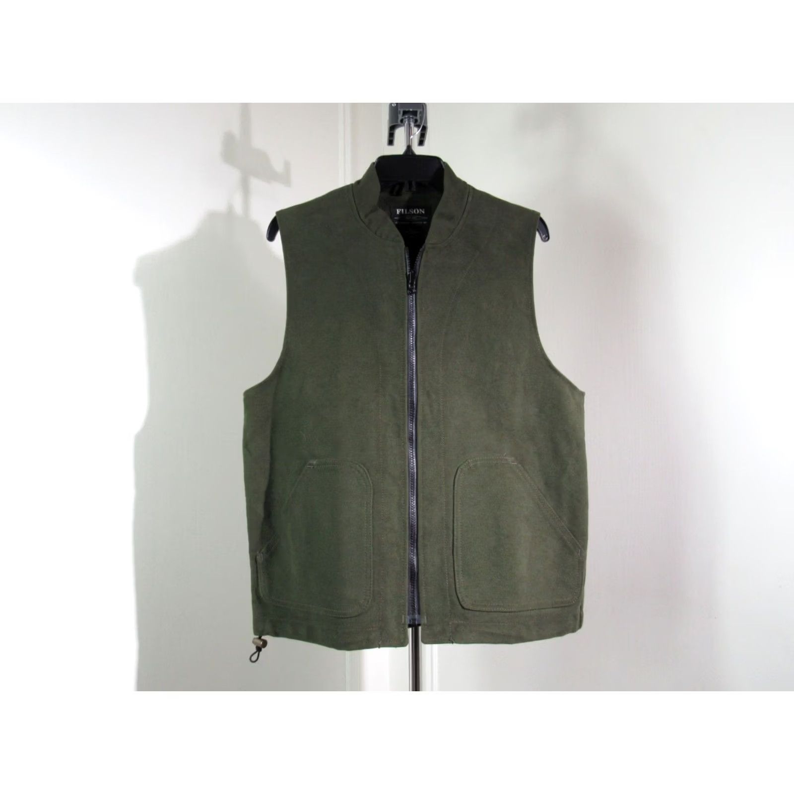 Filson Filson Vest Mens M Olive Green Cotton Made In USA Seattle Military Jacket Winter Hunting Workwear Regular Size M Size US M / EU 48-50 / 2 - 7 Thumbnail