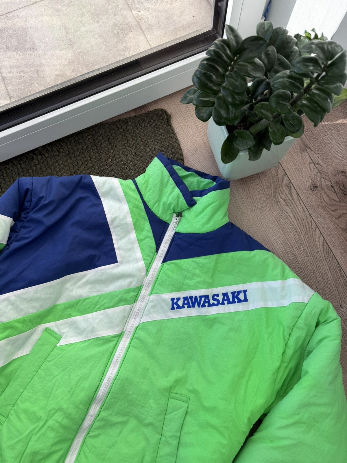 Vintage 💥RARE! ACID KAWASAKI JACKET Size US M / EU 48-50 / 2 - 4 Thumbnail