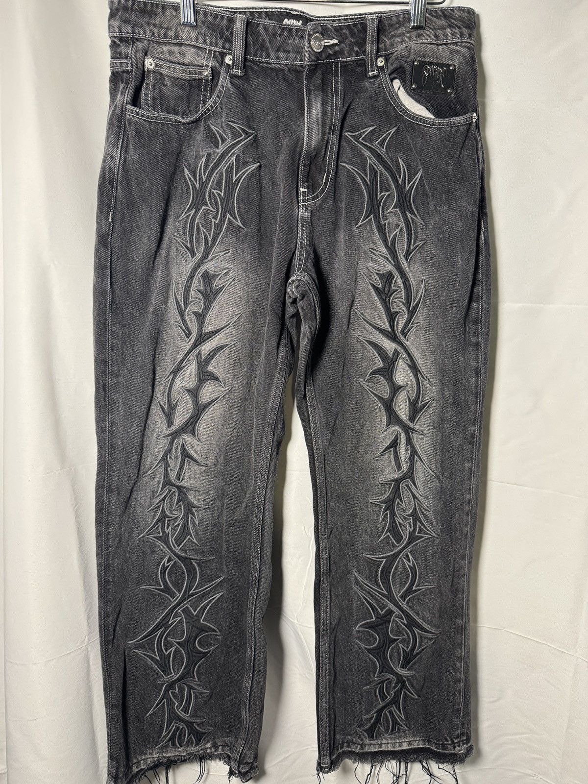 Revenge Revenge Thorn Denim Size US 32 / EU 48 - 1 Thumbnail