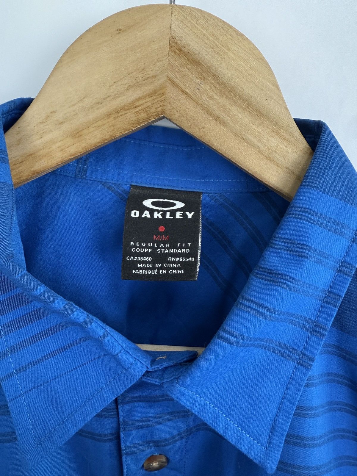 Oakley 🇺🇸 Vintage 90s Oakley Regular Fit Shirt Retro Y2K Hype Size US M / EU 48-50 / 2 - 5 Thumbnail