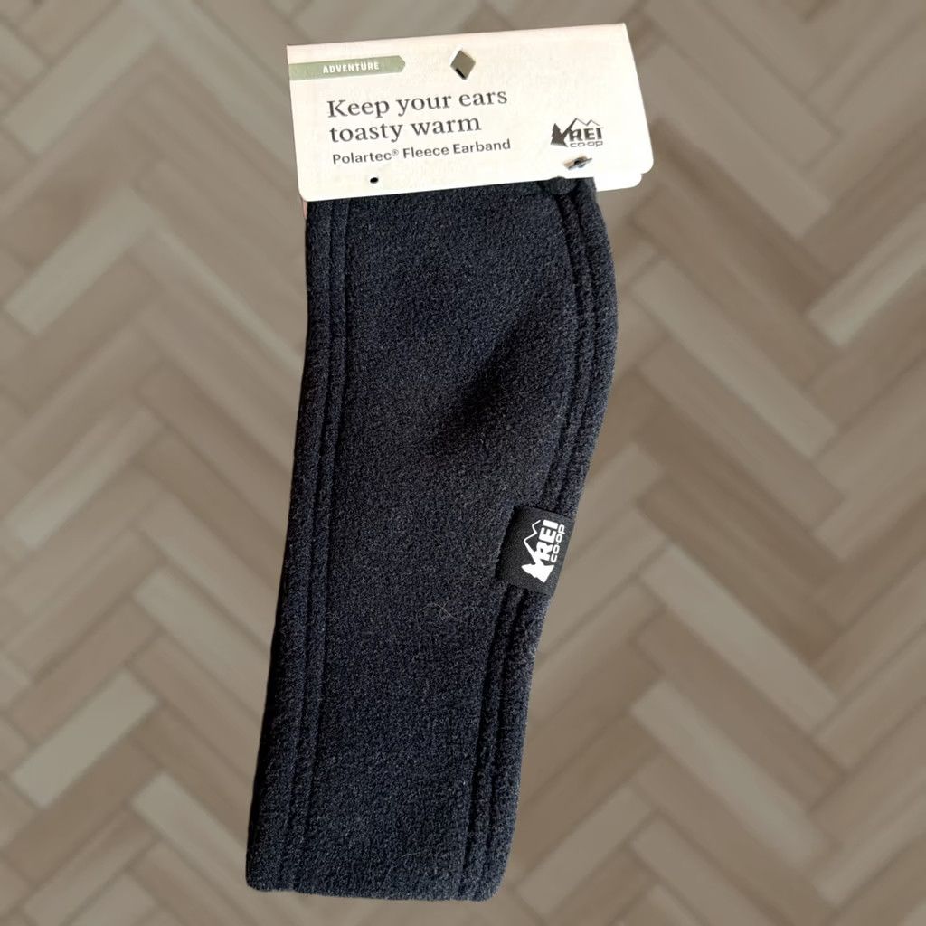 Vintage REI Headband Polartec Black Warm Fleece Adult One Size Stretch NWT Unisex Outdoors Ski - Head Band Size US M / EU 48-50 / 2 - 1 Thumbnail