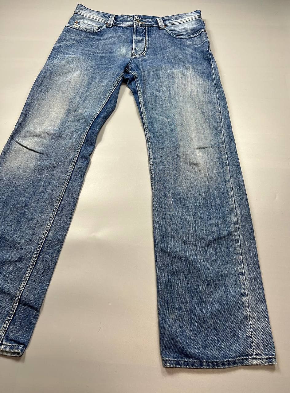 Diesel Vintage Diesel Jeans Distressed Faded Flared Wide Baggy Y2K Size US 34 / EU 50 - 3 Thumbnail