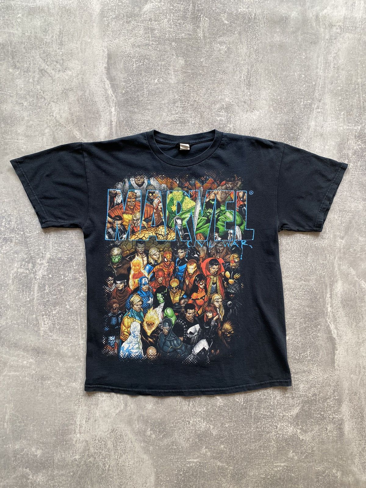 Marvel Comics × Vintage Vintage 2000 Marvel Mad Engine Hero Shirt Size US M / EU 48-50 / 2 - 2 Thumbnail
