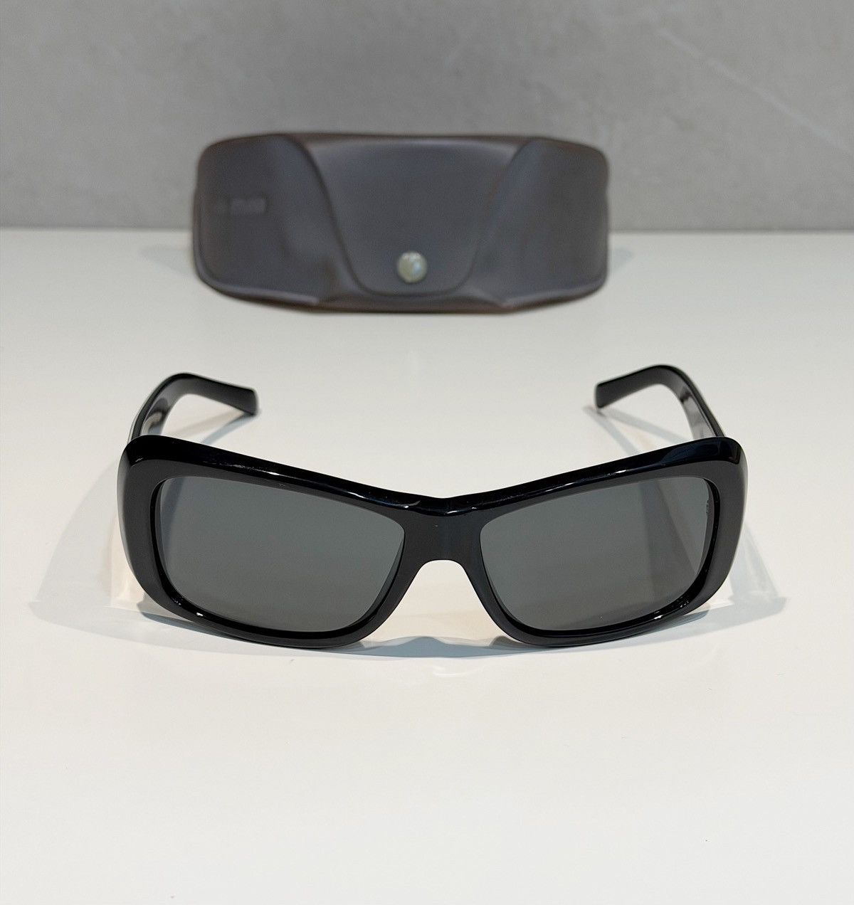 Miu Miu MIU MIU Zebra Square Logo Sunglasses SMU16F Black Prada Size ONE SIZE - 2 Thumbnail