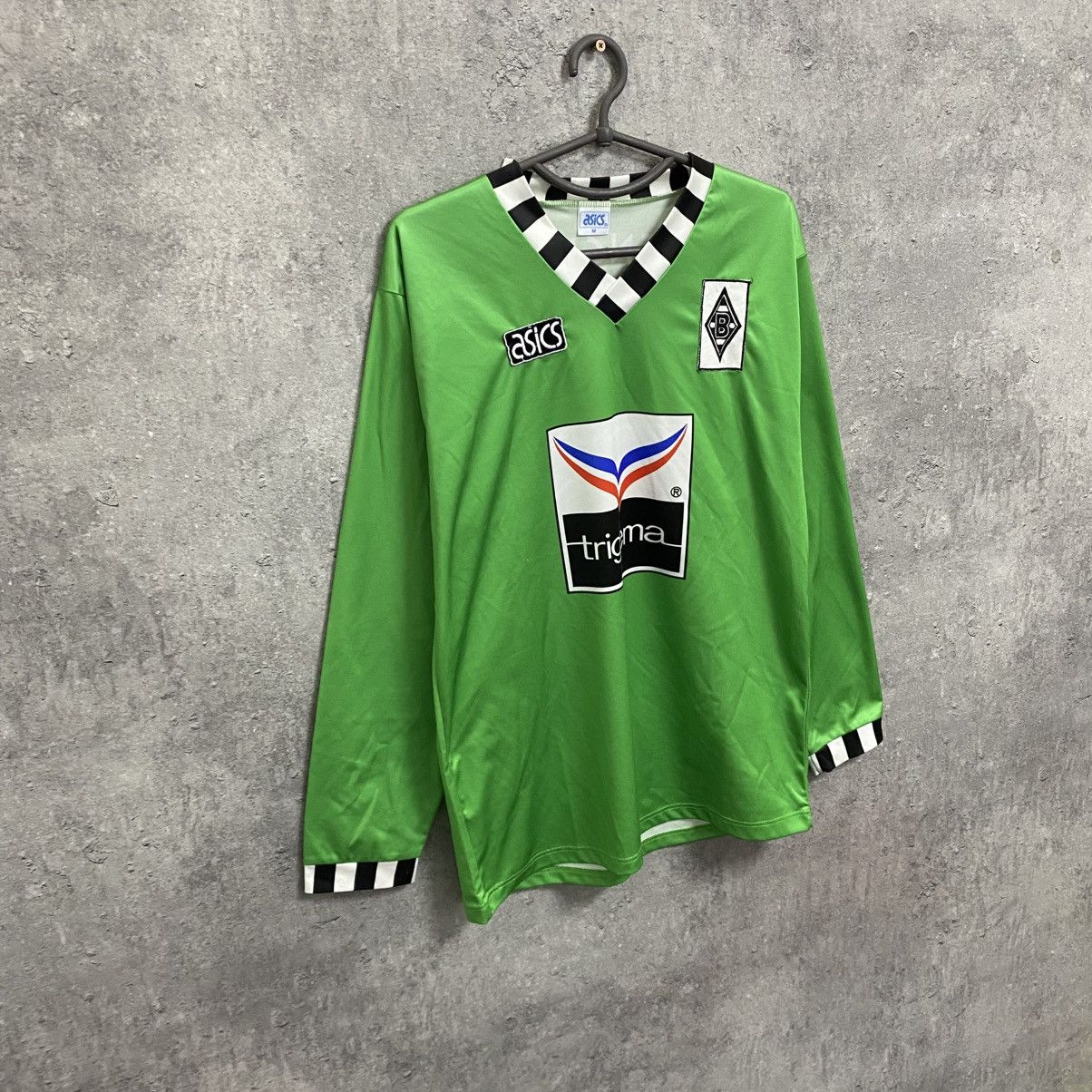 Asics 92/94 Borussia Mönchengladbach Asics Away Shirt Long Sleeve Size US M / EU 48-50 / 2 - 2 Thumbnail