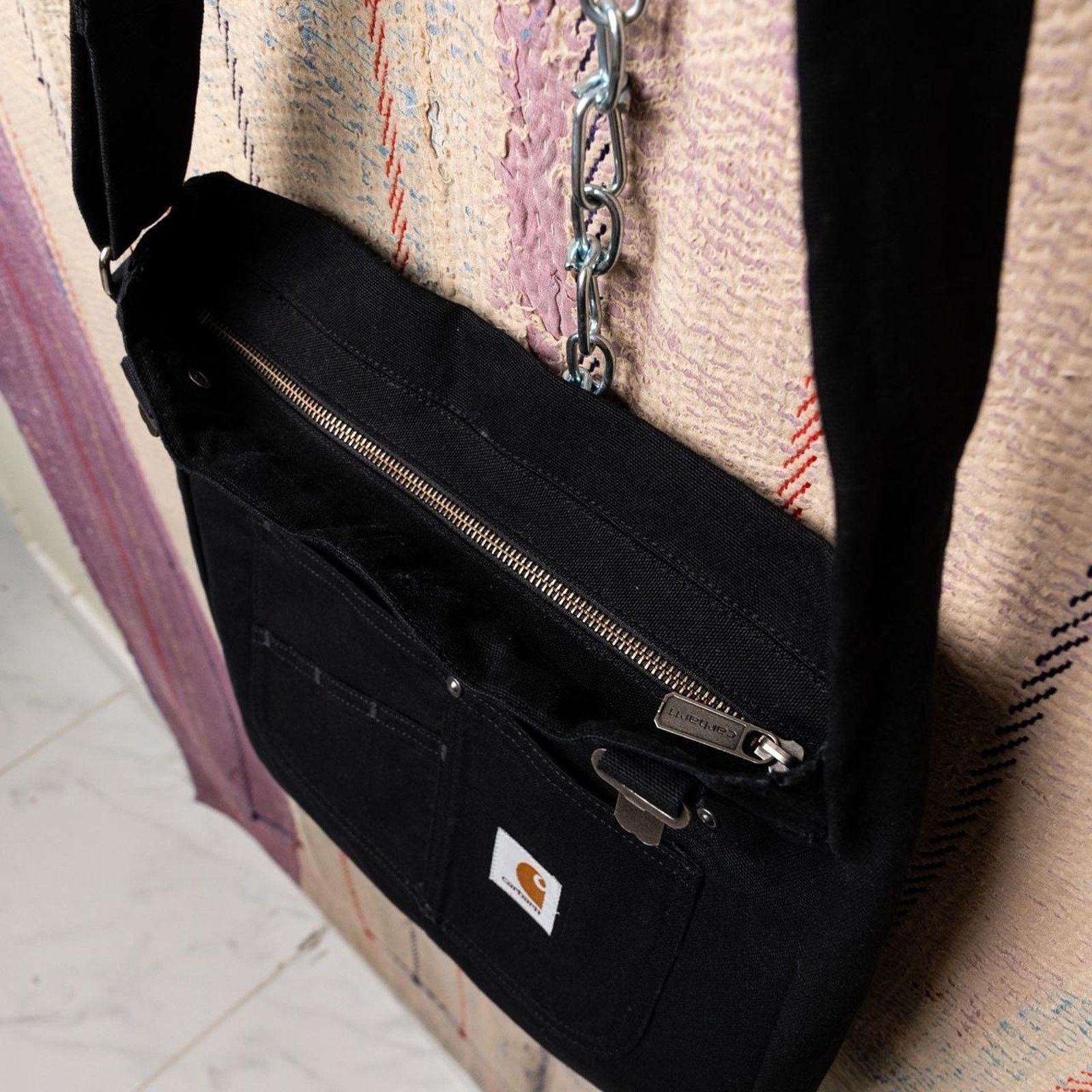 Carhartt Custom Upcycled carhartt tote bag / crossbody bag Size ONE SIZE - 6 Thumbnail