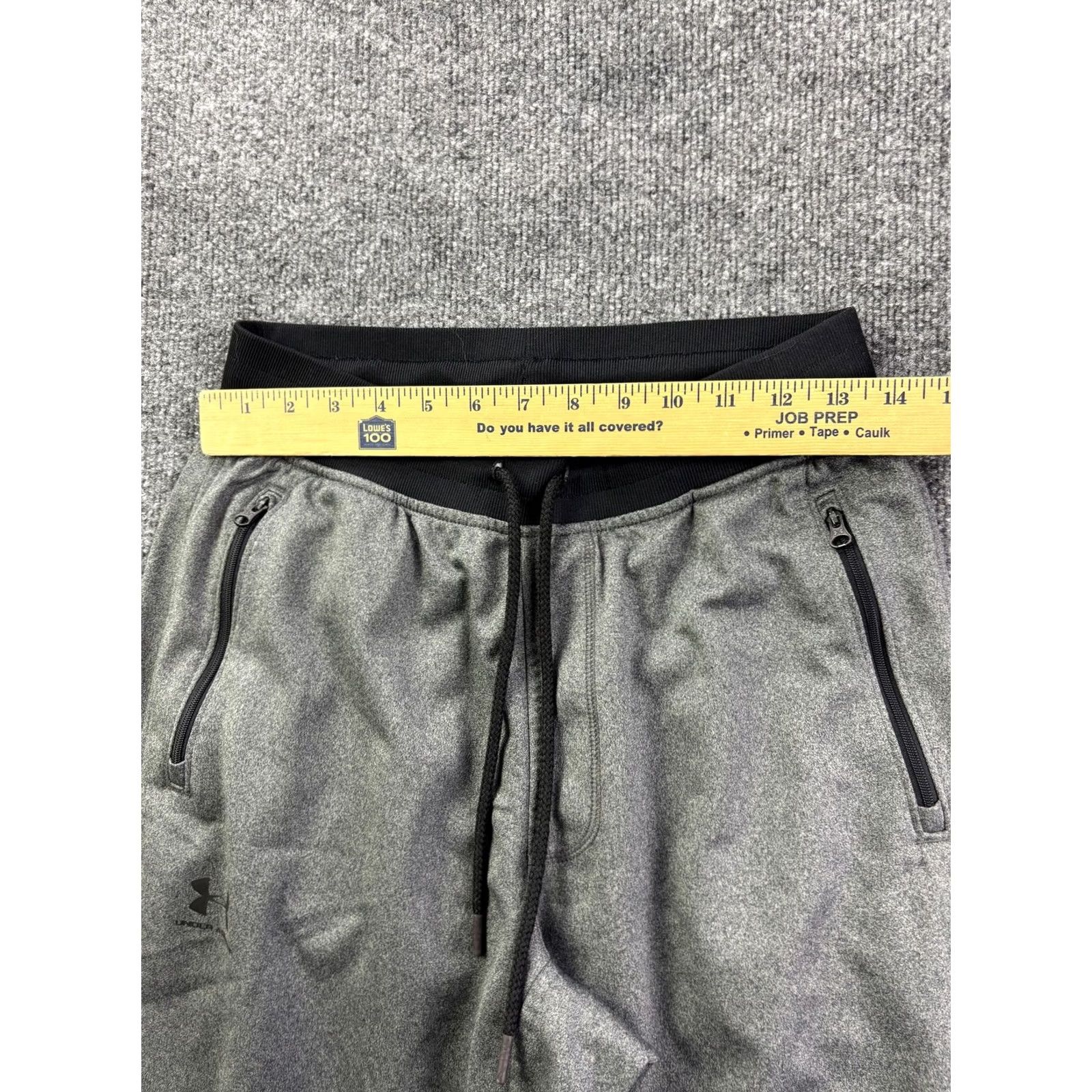 Under Armour Under Armour Sweatpants Mens M 32x28 Gray Fleece Jogger Zip Pockets Pants Jogger Casual Activewear Size US 31 - 3 Thumbnail