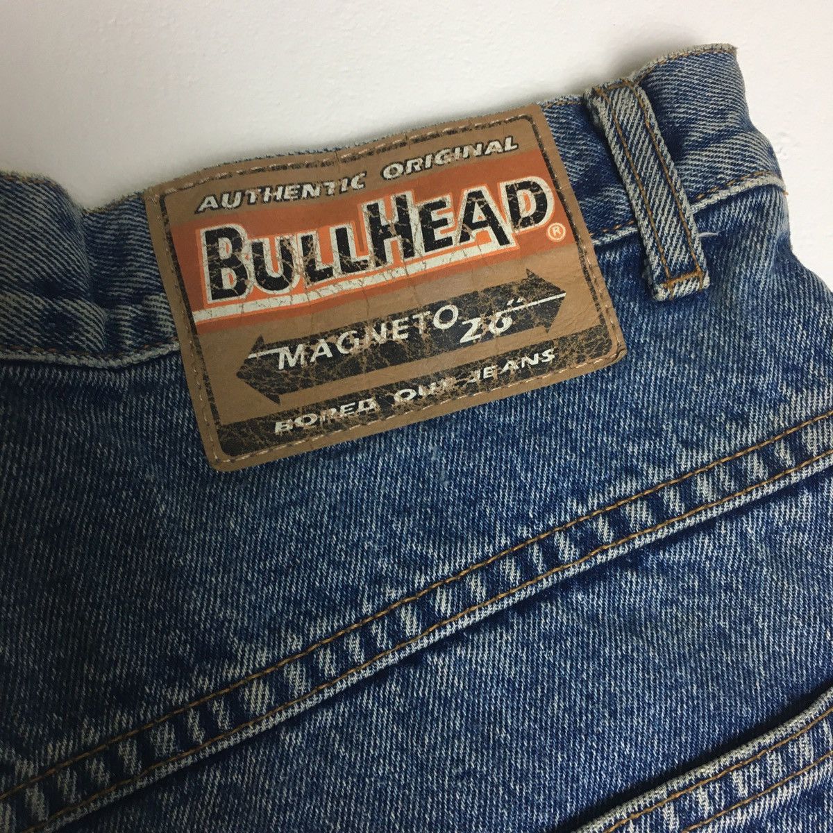 Bullhead Denim Co. × Vintage Vintage BULLHEAD Baggy Jeans Size US 32 / EU 48 - 12 Thumbnail