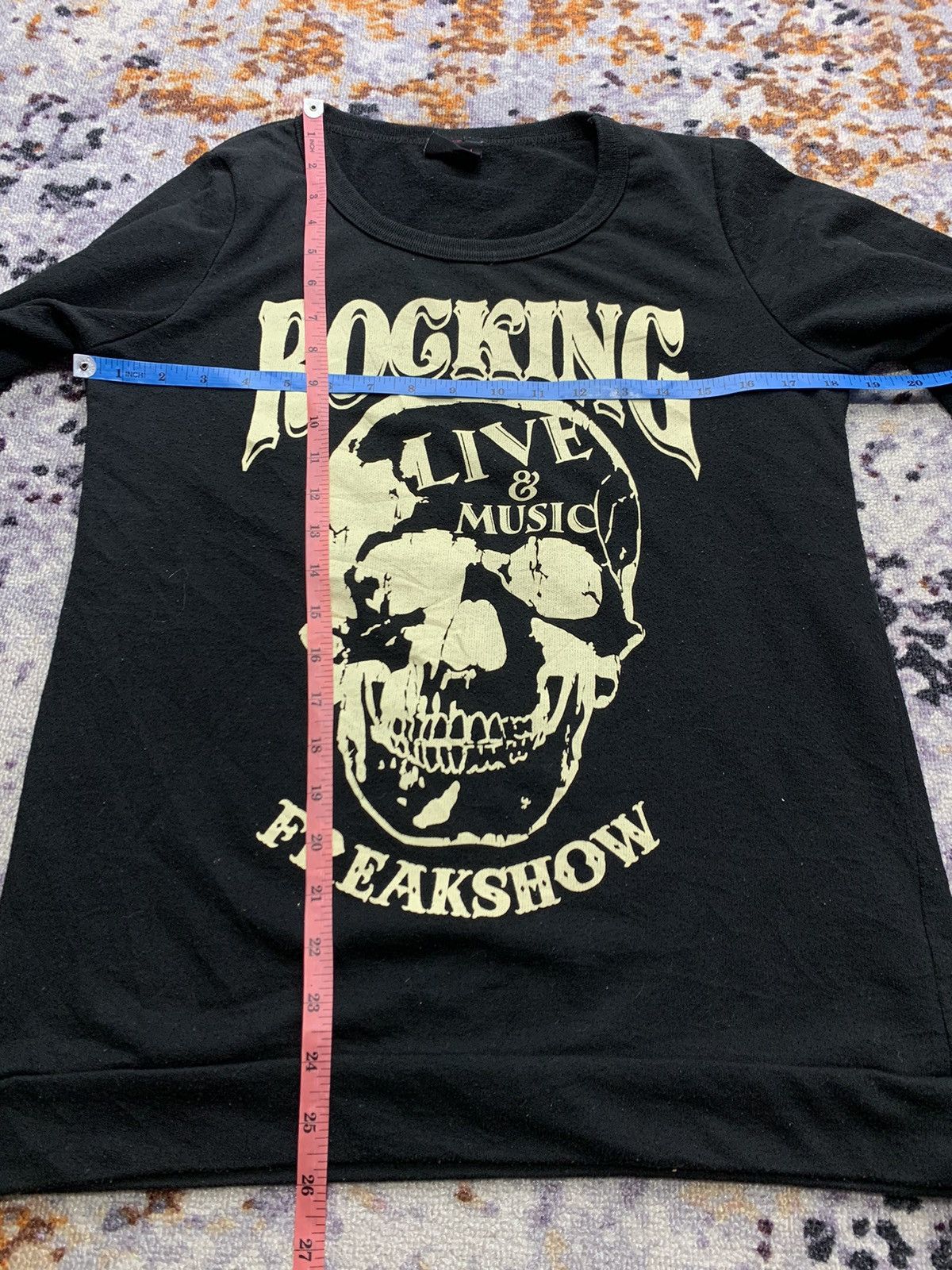 14th Addiction PUNK ROCK ROCKING LIVE&MUSIC SKULL LONG SLEVEE Size US M / EU 48-50 / 2 - 5 Thumbnail