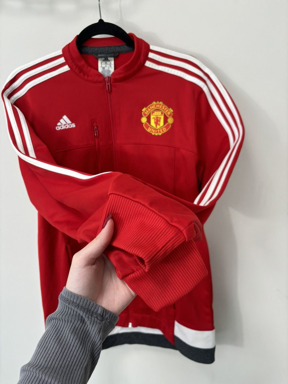 Adidas Adidas Manchester United 2016 Home Anthem Training Jacket Size US M / EU 48-50 / 2 - 7 Thumbnail