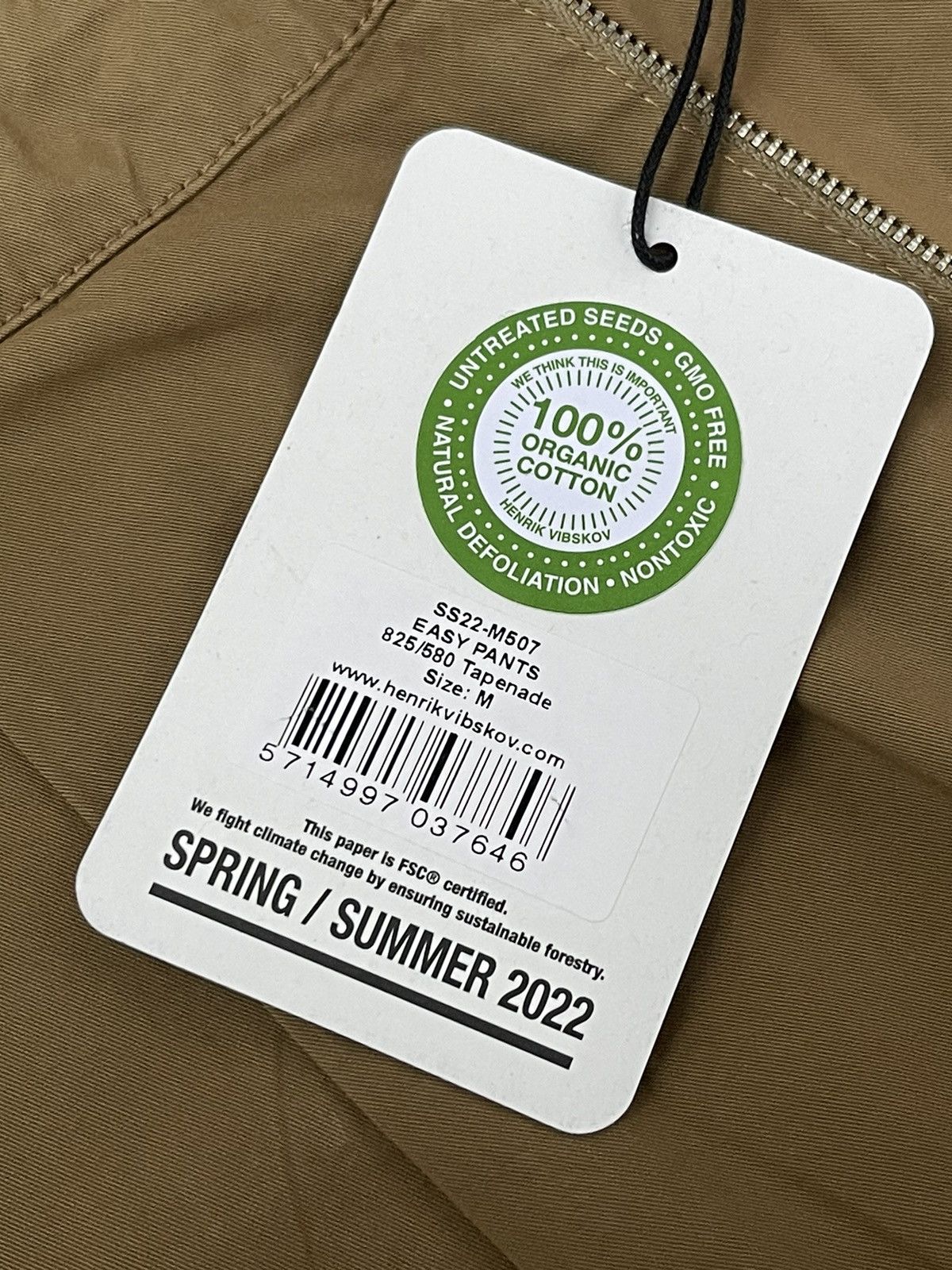Henrik Vibskov !DS! SS22 Henrik Vibskov Easy Tapenade Casual Pants Size US 32 / EU 48 - 24 Thumbnail