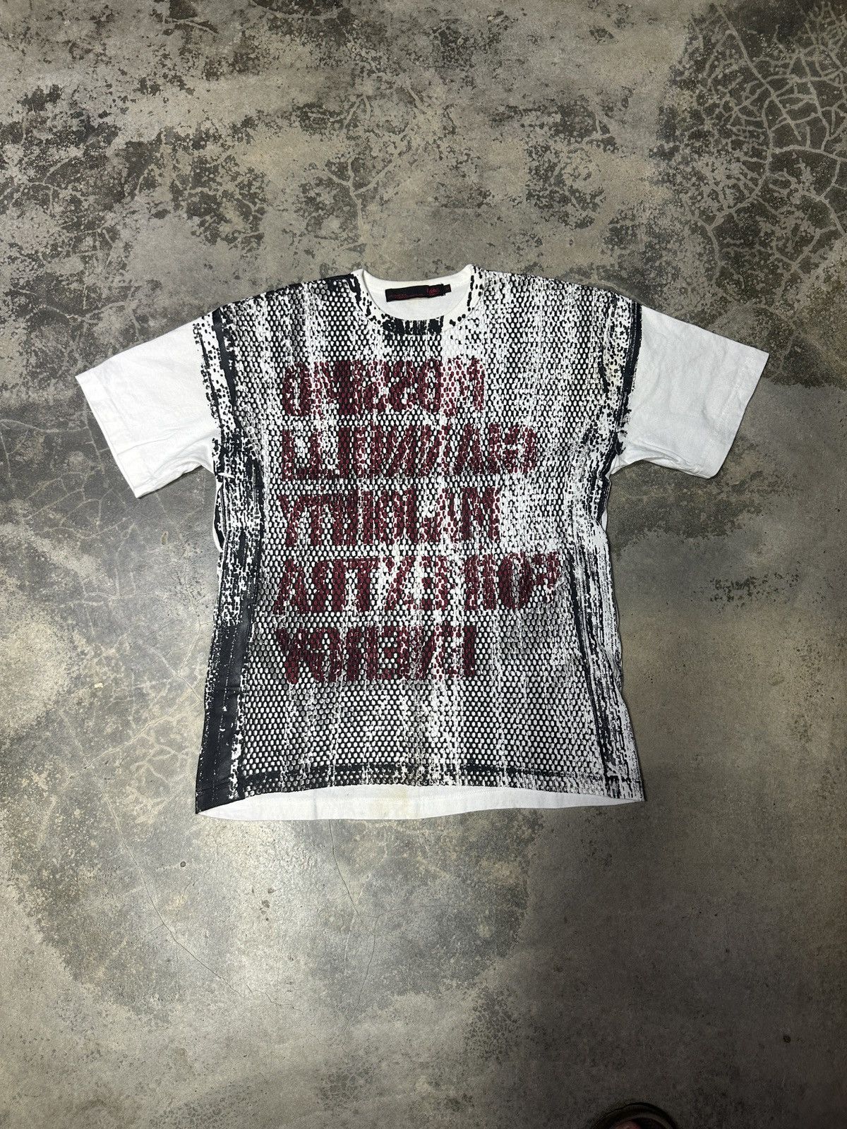 Vintage Mossimo Net Tshirt Very Rare