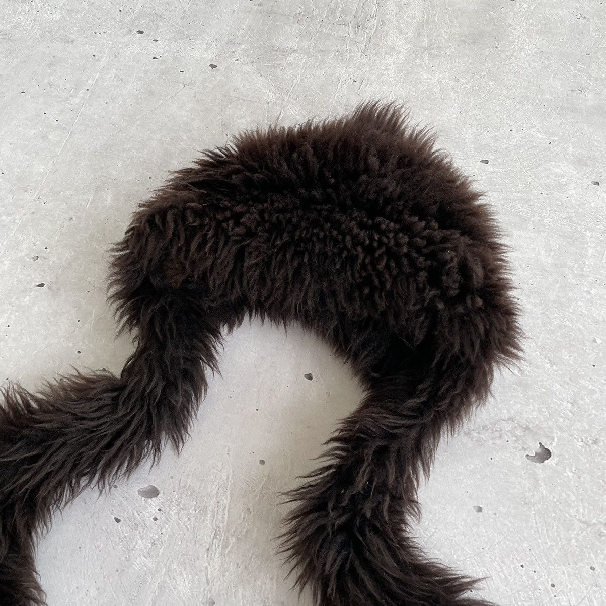 Japanese Brand × Vintage Vintage Hat Ushanka Mohair Fuzzy Y2K Cap Size ONE SIZE - 5 Thumbnail