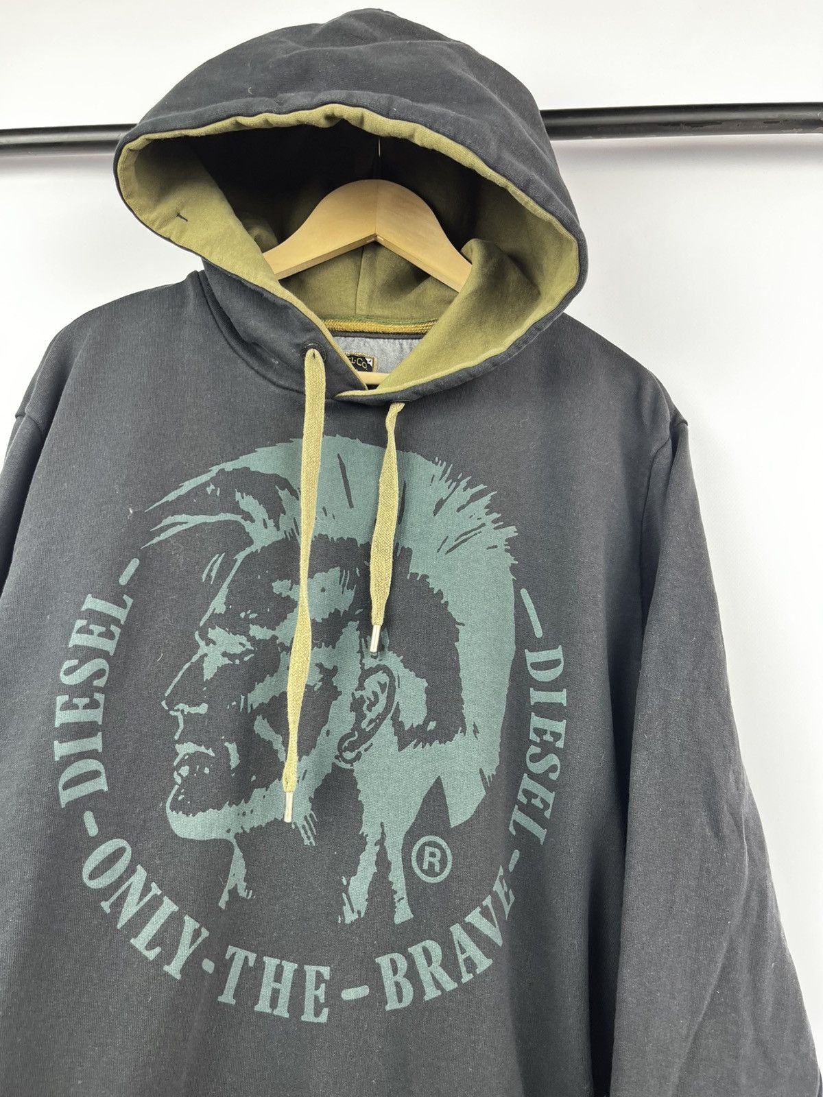 Diesel Diesel punk hoodie vintage big logo y2k Size US XXL / EU 58 / 5 - 7 Thumbnail