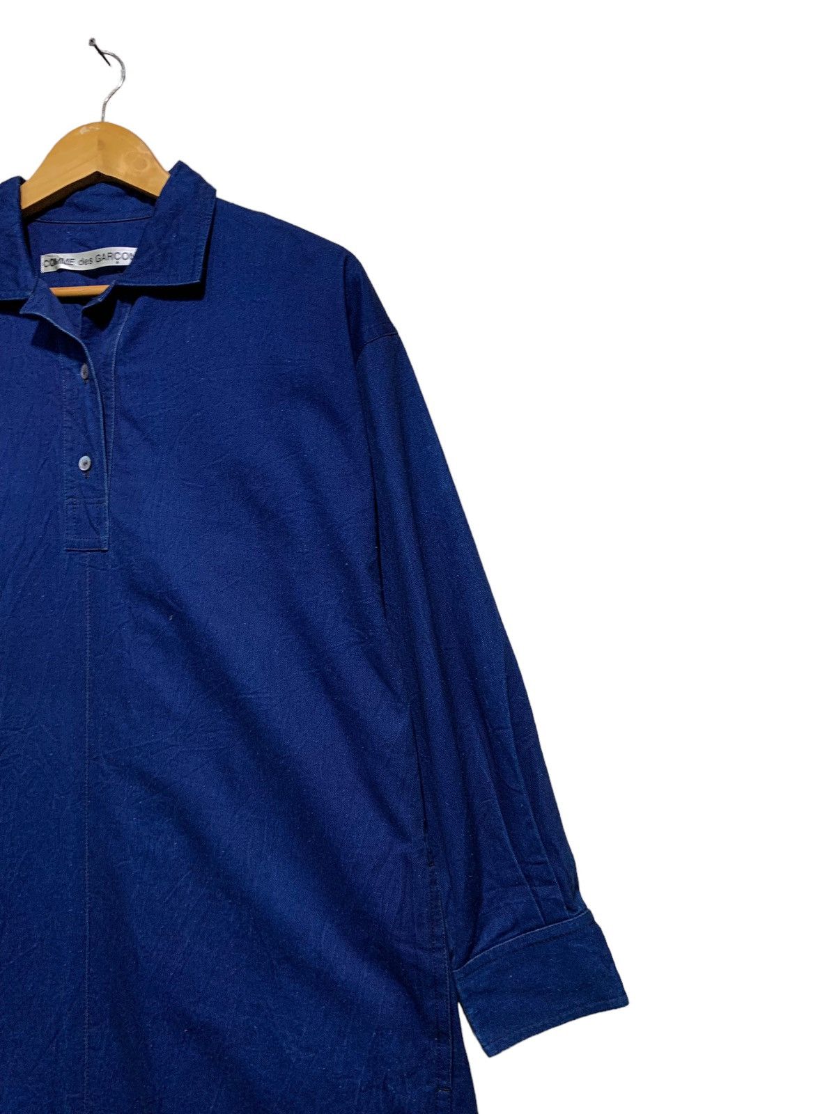 Comme des Garcons 🔥ARCHIVES VTG CDG 80S GOWNS INDIGO BLUE Size S / US 4 / IT 40 - 3 Thumbnail