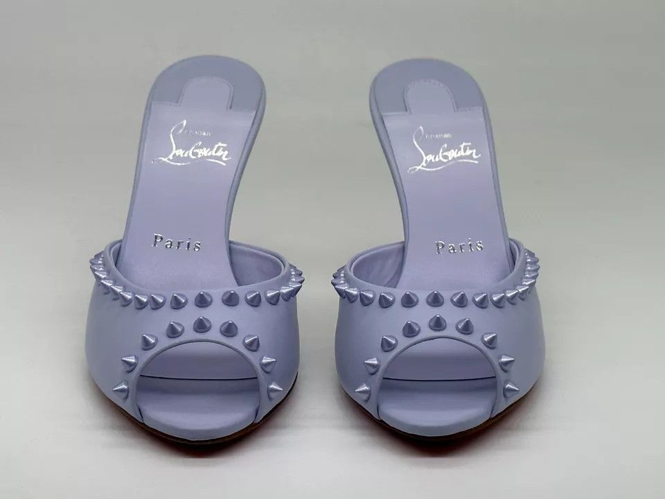 Christian Louboutin o1s1wg110924 Me Dolly Spike Heeled in Lavender Size US 5 / IT 35 - 4 Thumbnail