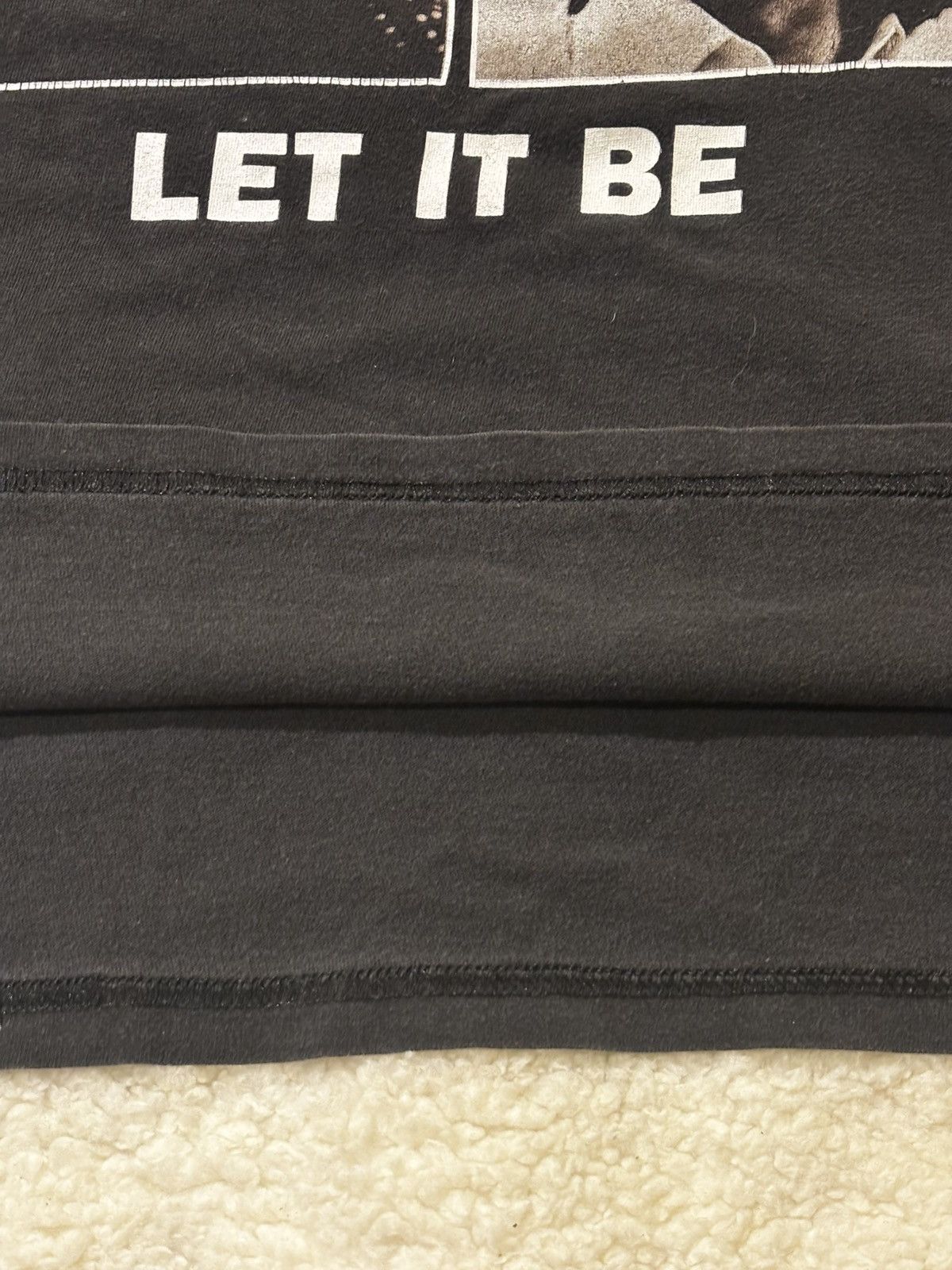 Other Men’s black let it be t-shirts0520 Size US L / EU 52-54 / 3 - 6 Thumbnail