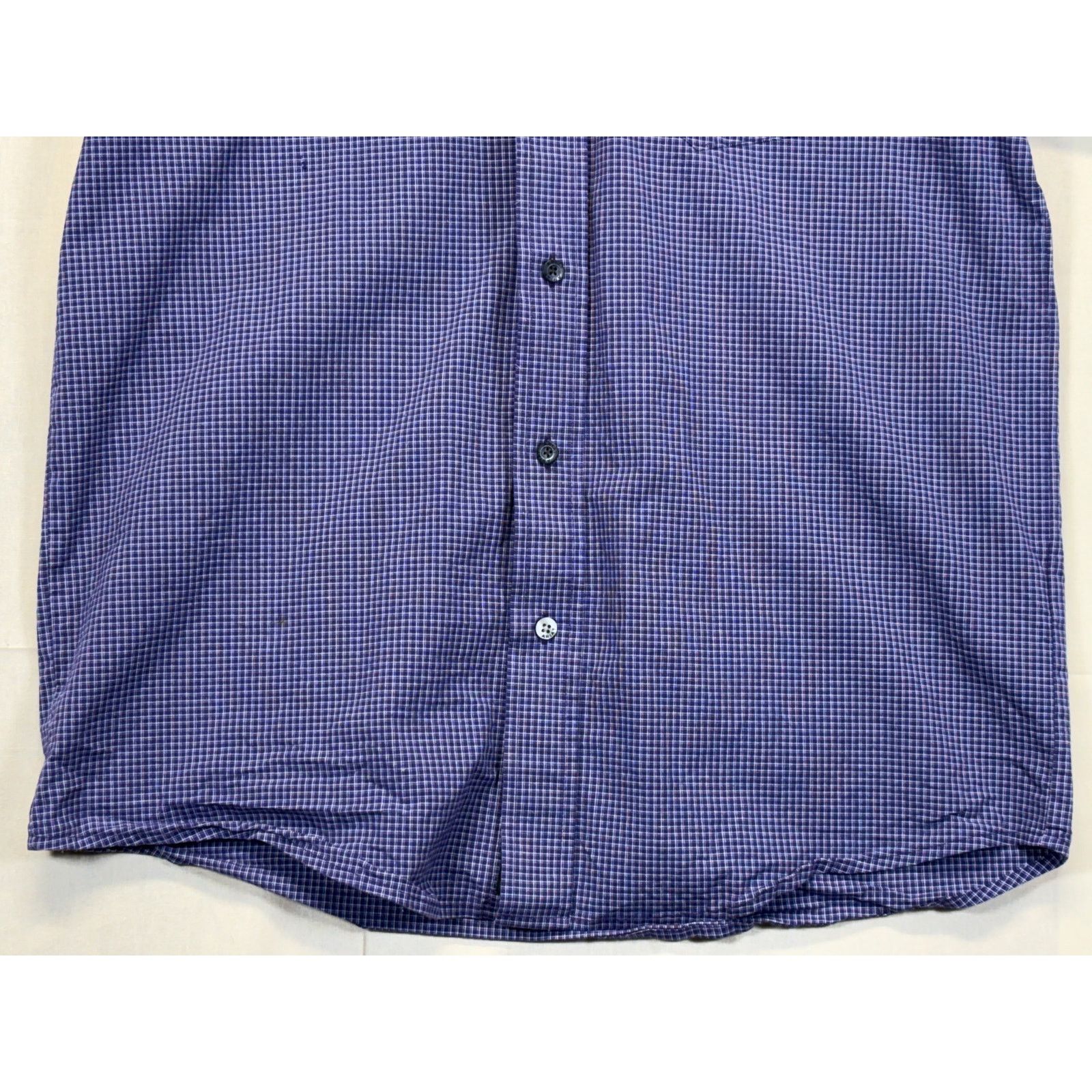 Ariat Ariat Pro Series Shirt Men's Small Blue Purple Plaid Stretch Size US S / EU 44-46 / 1 - 13 Thumbnail
