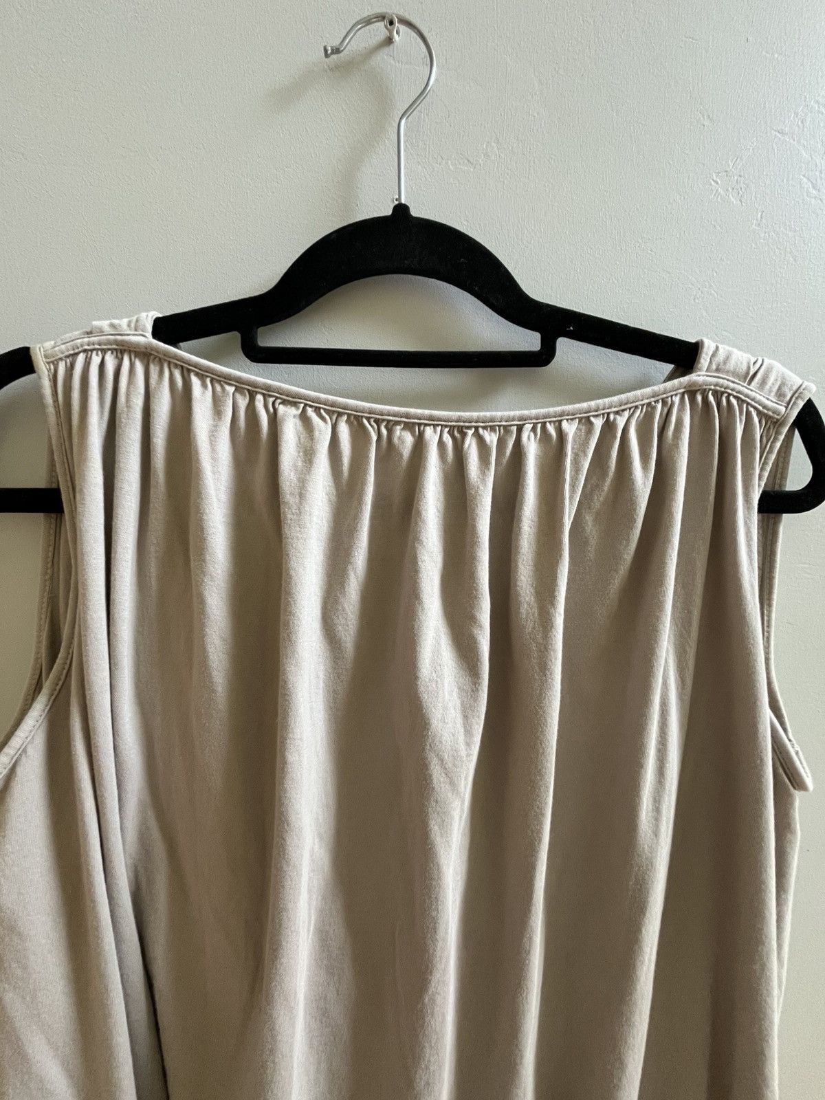 Rick Owens Drkshdw Rick Owens DRKSHDW cape tank tunic in Pearl, size M Size M / US 6-8 / IT 42-44 - 5 Thumbnail
