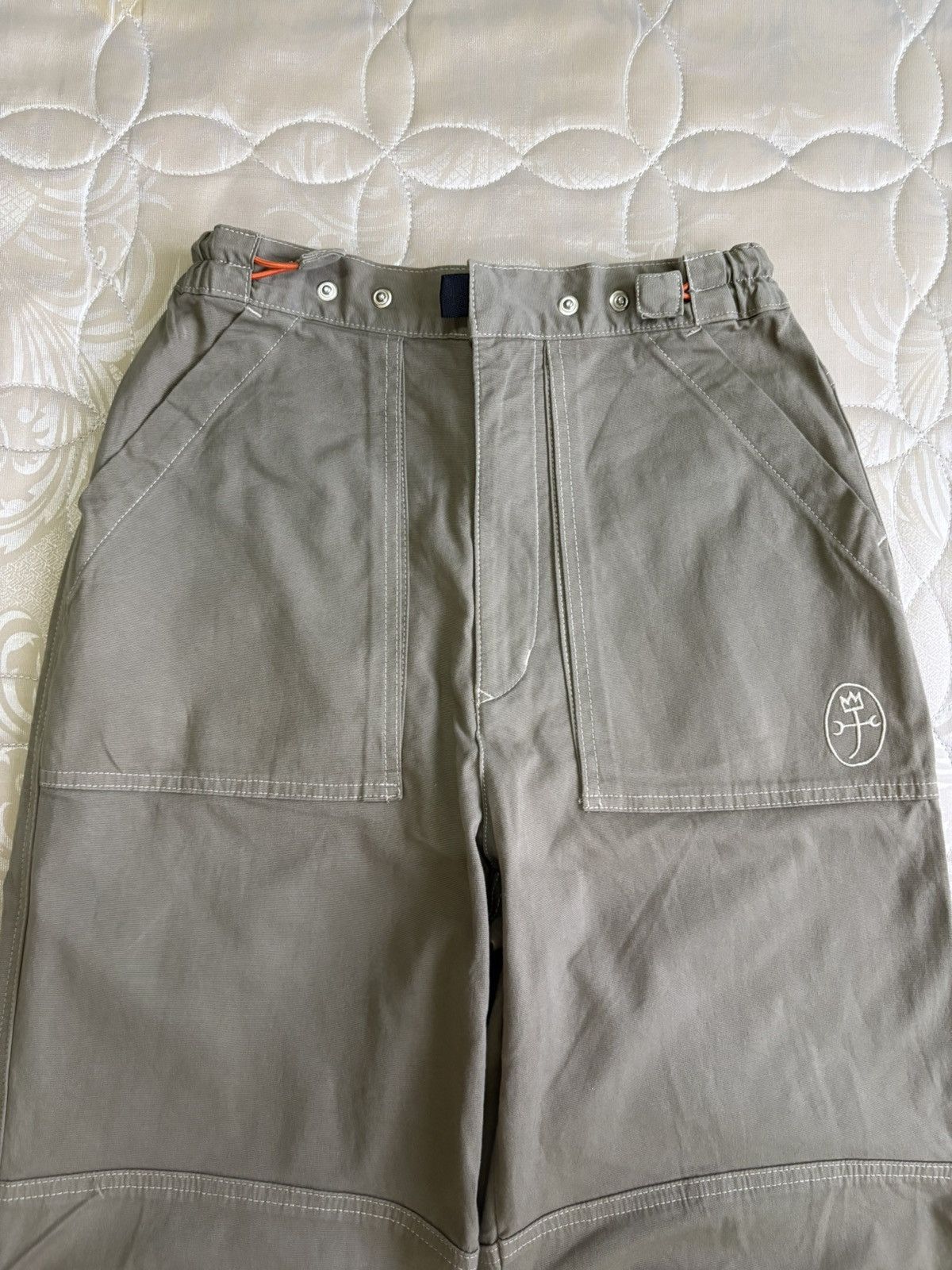 Jean Charles De Castelbajac × Vintage Vintage Castelbajac Sports Outdoor Fatigue Baker Pants Size US 28 / EU 44 - 4 Thumbnail