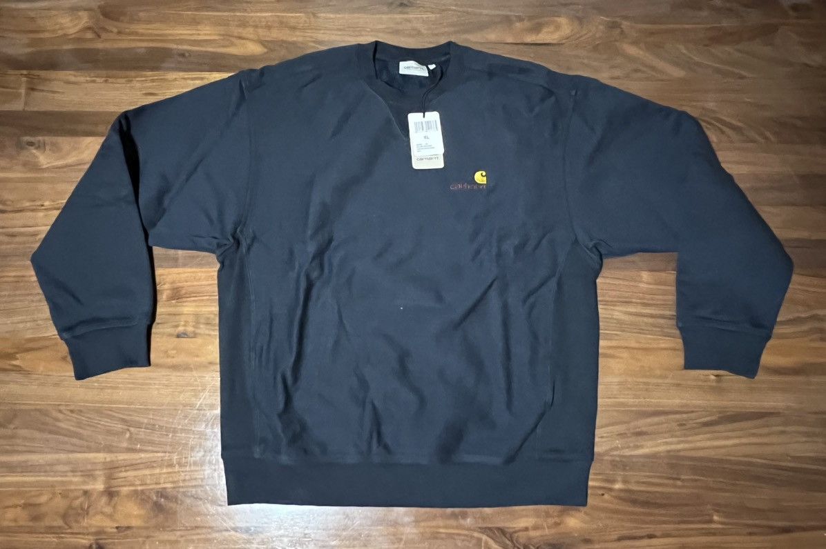 Carhartt Wip CARHARTT WIP WORK IN PROGRESS American Script Crewneck XL Size US XL / EU 56 / 4 - 1 Thumbnail