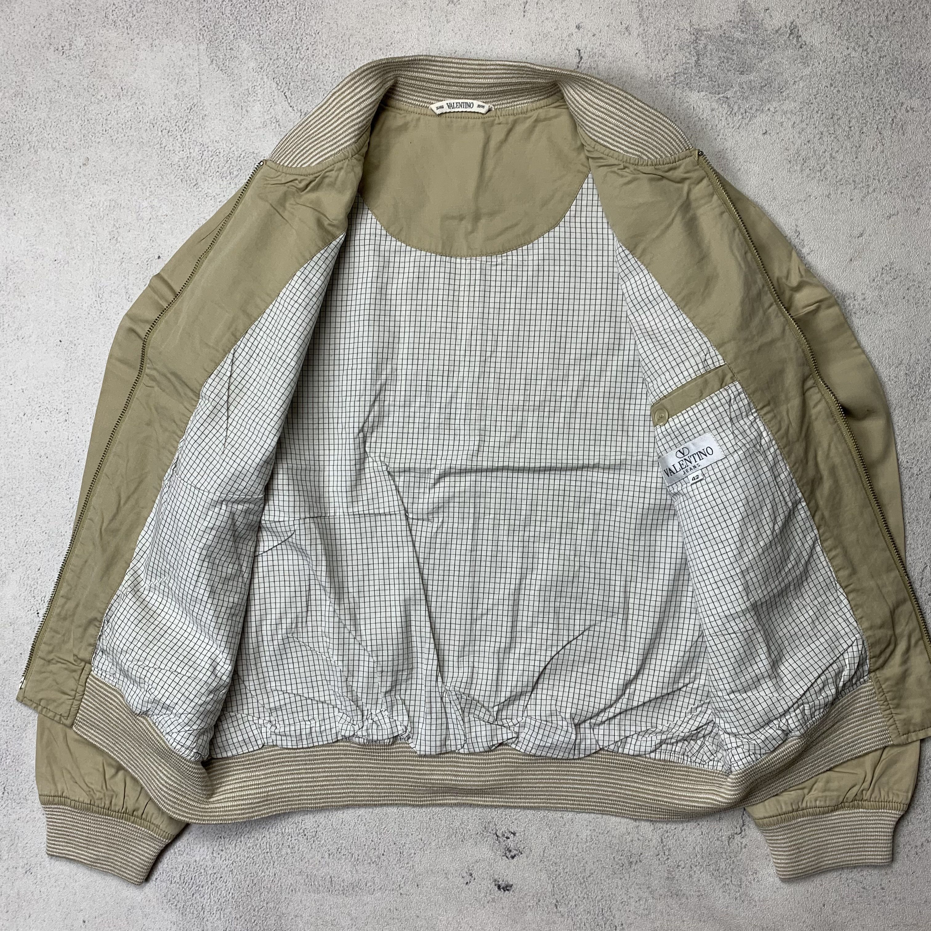 Valentino Vintage 90s Valentino Bomber Jacket Size US M / EU 48-50 / 2 - 5 Thumbnail
