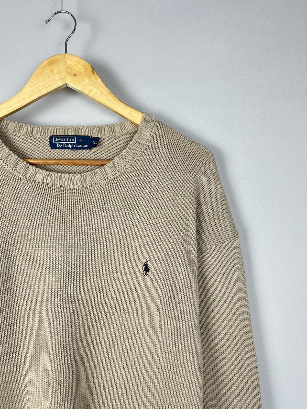 Polo Ralph Lauren × Ralph Lauren × Vintage Polo Ralph Lauren Vintage Retro Y2K Knitted Sweater Jumper Size US XL / EU 56 / 4 - 3 Thumbnail