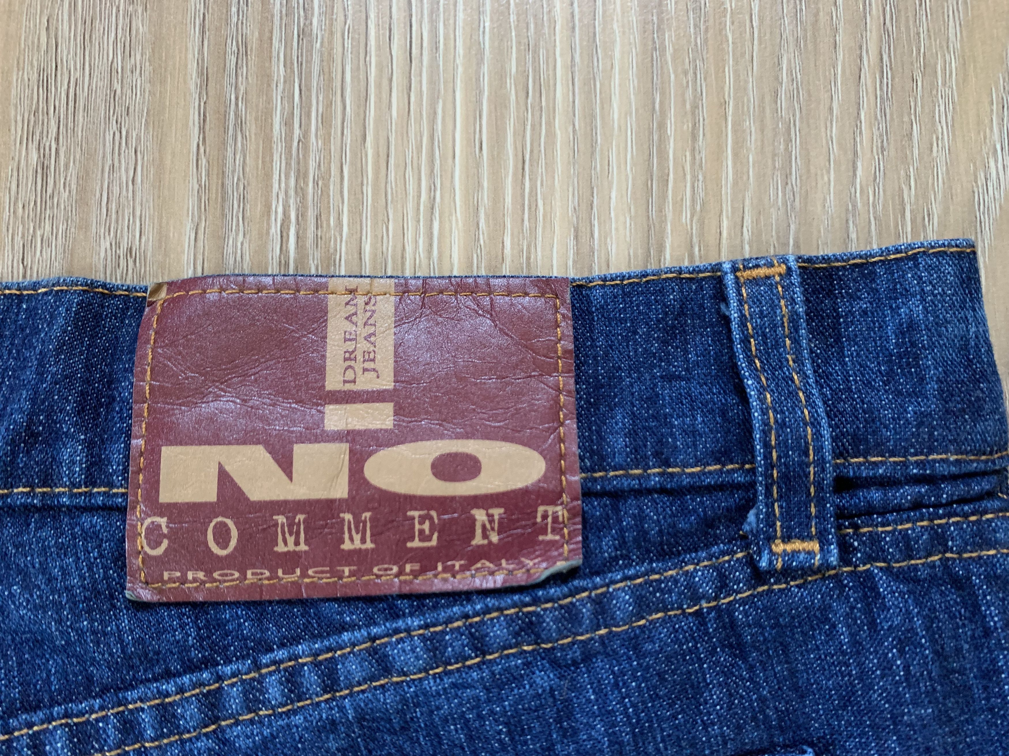Italic Italian Bell Bottom Blue Denim Jeans Size US 38 / EU 54 - 10 Thumbnail