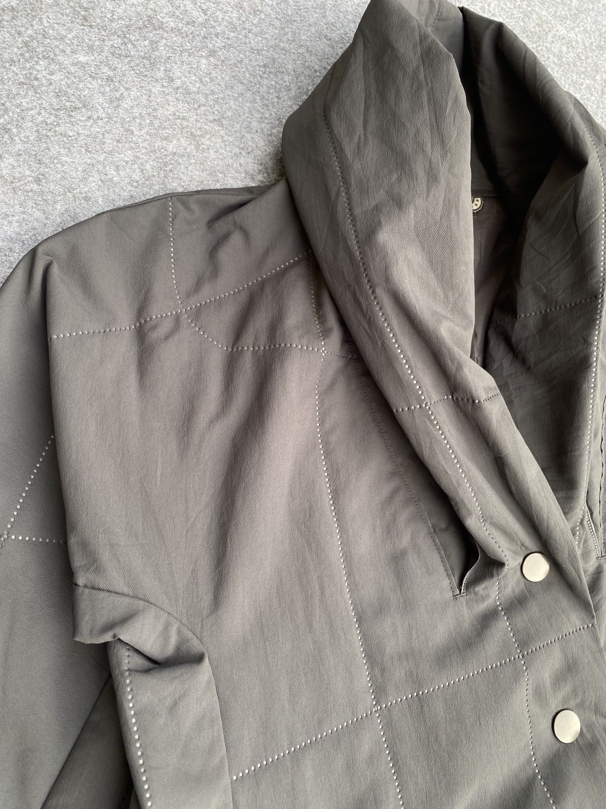 Issey Miyake × Pleats Please Issey Miyake Vintage pleats please issey miyake long jacket Size L / US 10 / IT 46 - 6 Thumbnail